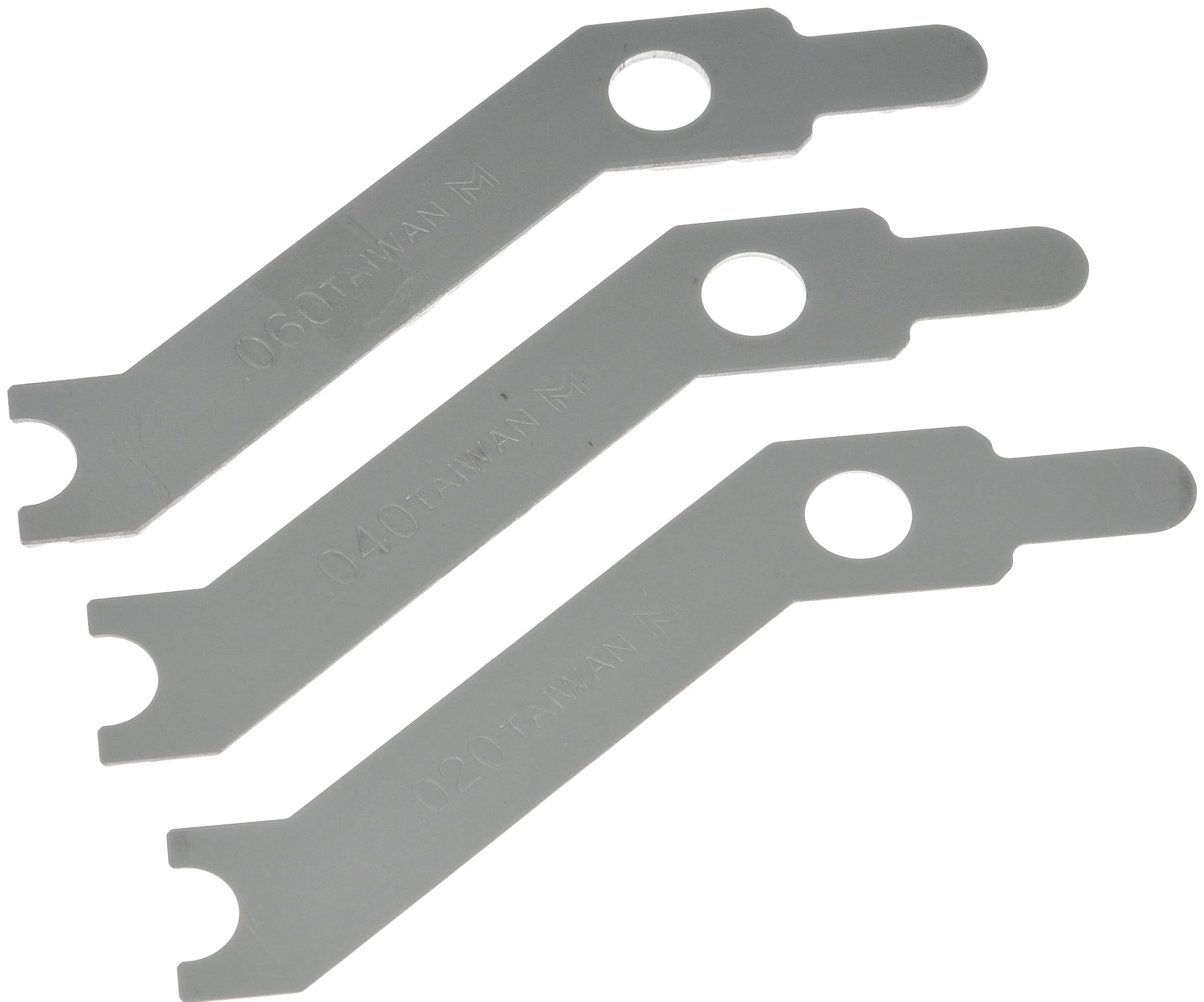 Dorman 02350 Offset Starter Alignment Shim, (1) 1/64, (1) 3/64, (1) 1/16 In., Gm Compatible With Select Models, 3 Pack