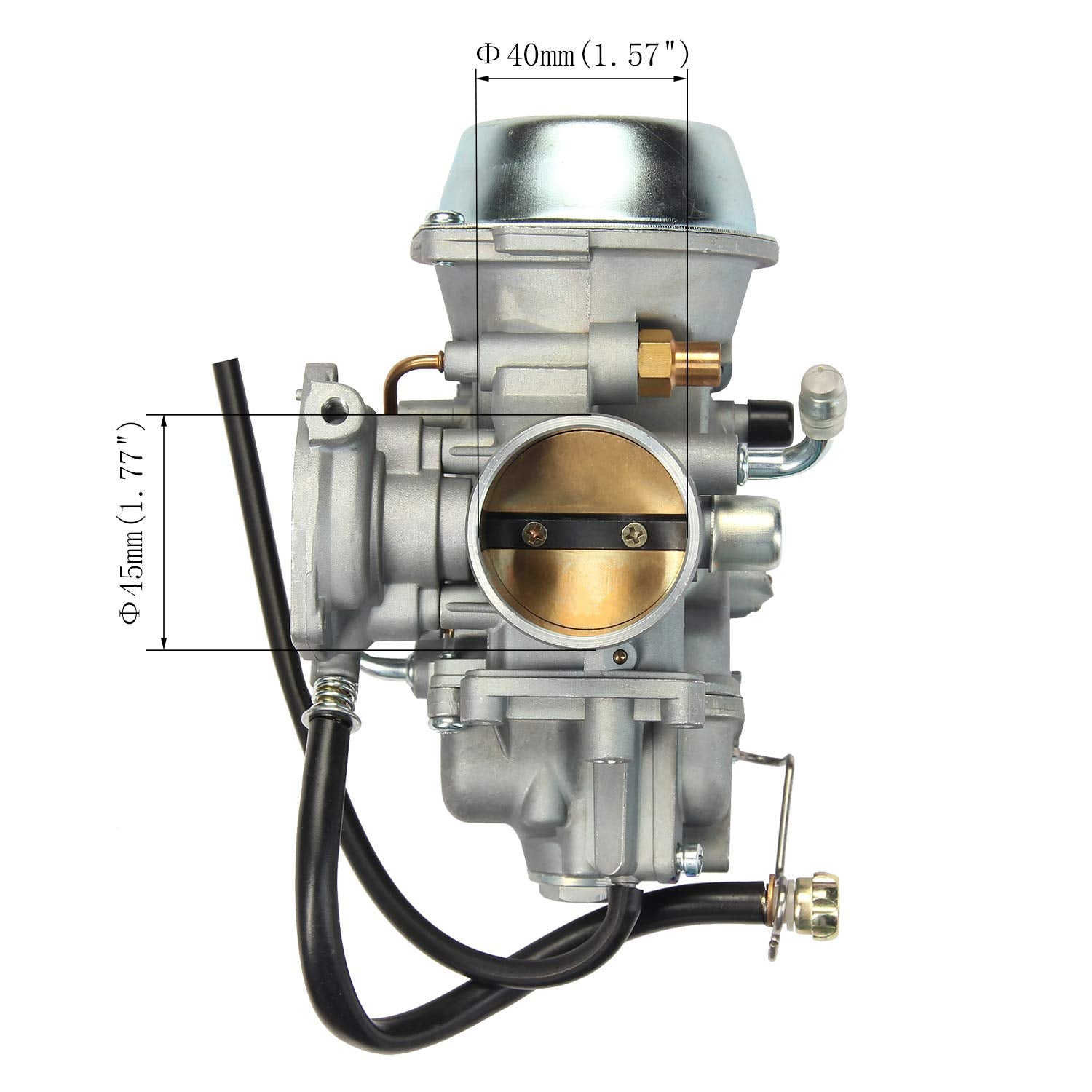 Atracypart Carburetor Carb For 2001-2005 & 2010-2012 Polaris Sportsman 500 4X4 Ho | 1997-2009 Polaris Scrambler 500 4X4 | 2000-2002 Polaris Trail Boss 325