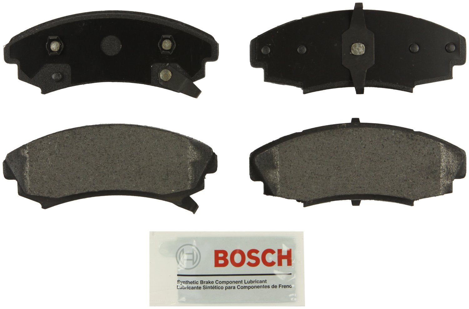 BOSCH BE315 Blue Disc Brake Pad Set - Compatible With Select Buick Reatta, Riviera; Cadillac Allante, Eldorado, Seville; Oldsmob