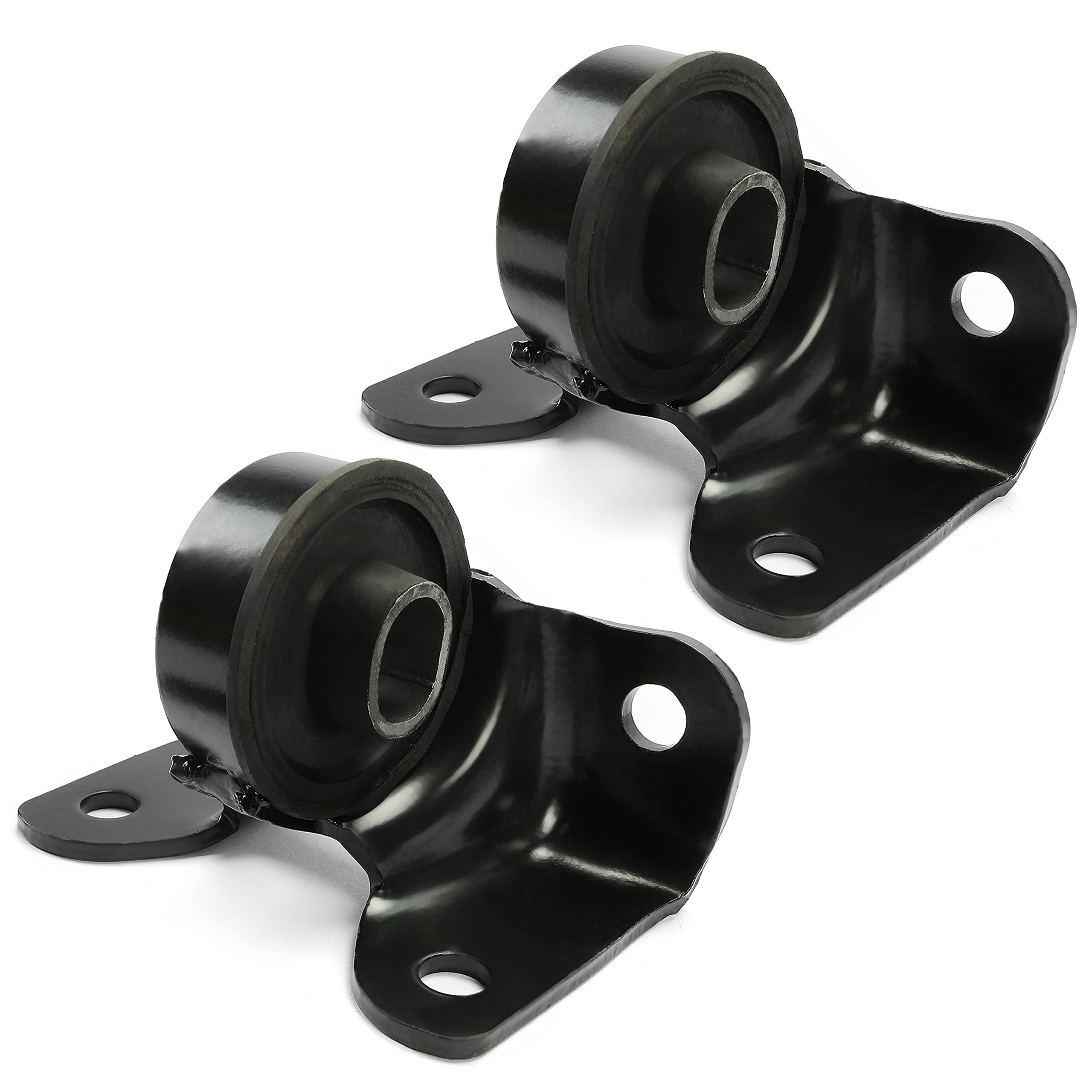 ECOTRIC Front Torsion Bar Mounting Kit Steel Pair Compatible with 1999-2006 Chevy Silverado Sierra 1500 2500 1500HD 2500HD Picku