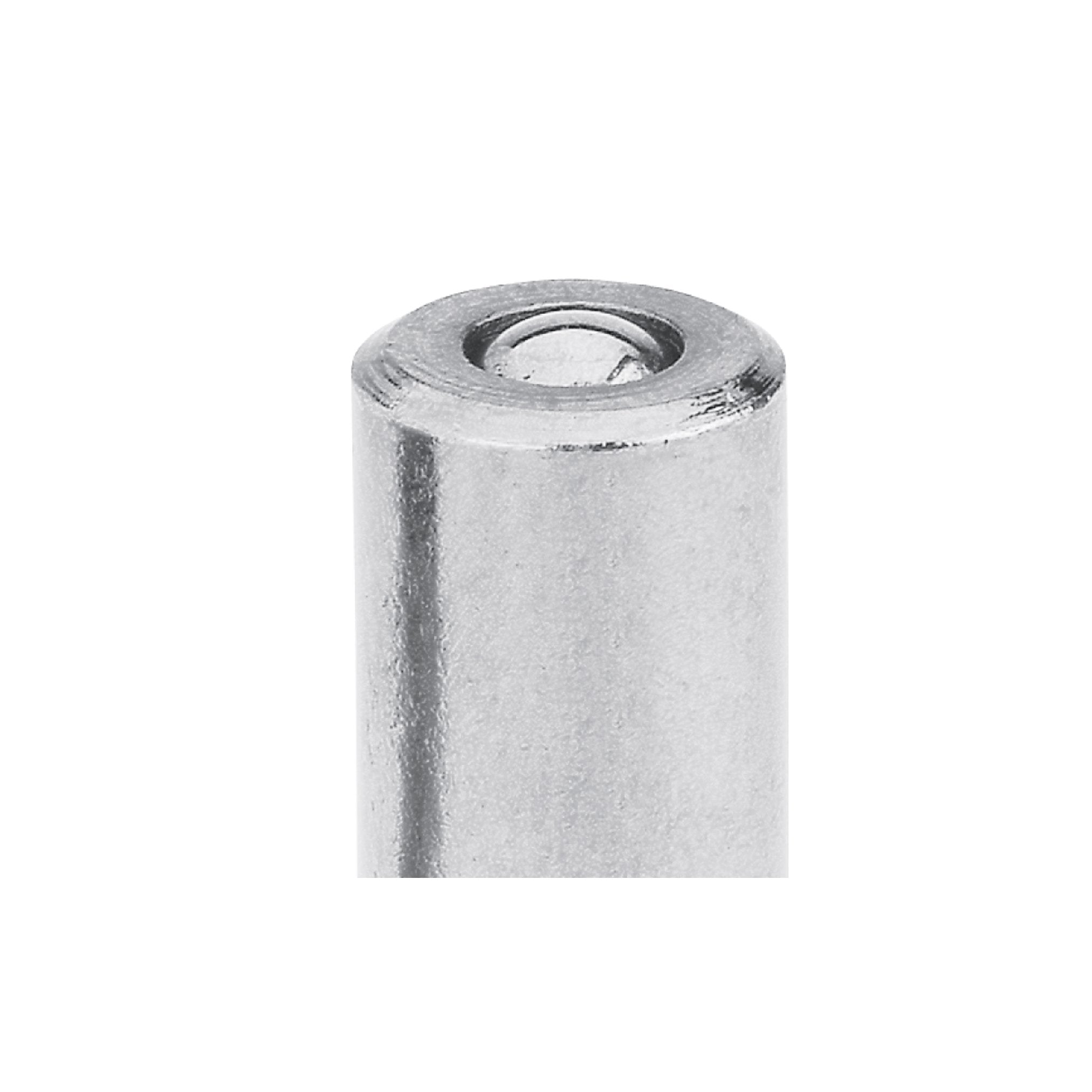 Lumax Lx-1420 Silver 1/8'' Npt Male Grease Gun Filler Nipple. For Use With The Lx-1302 Grease Filler Pump. Used To Bulk Fill Han