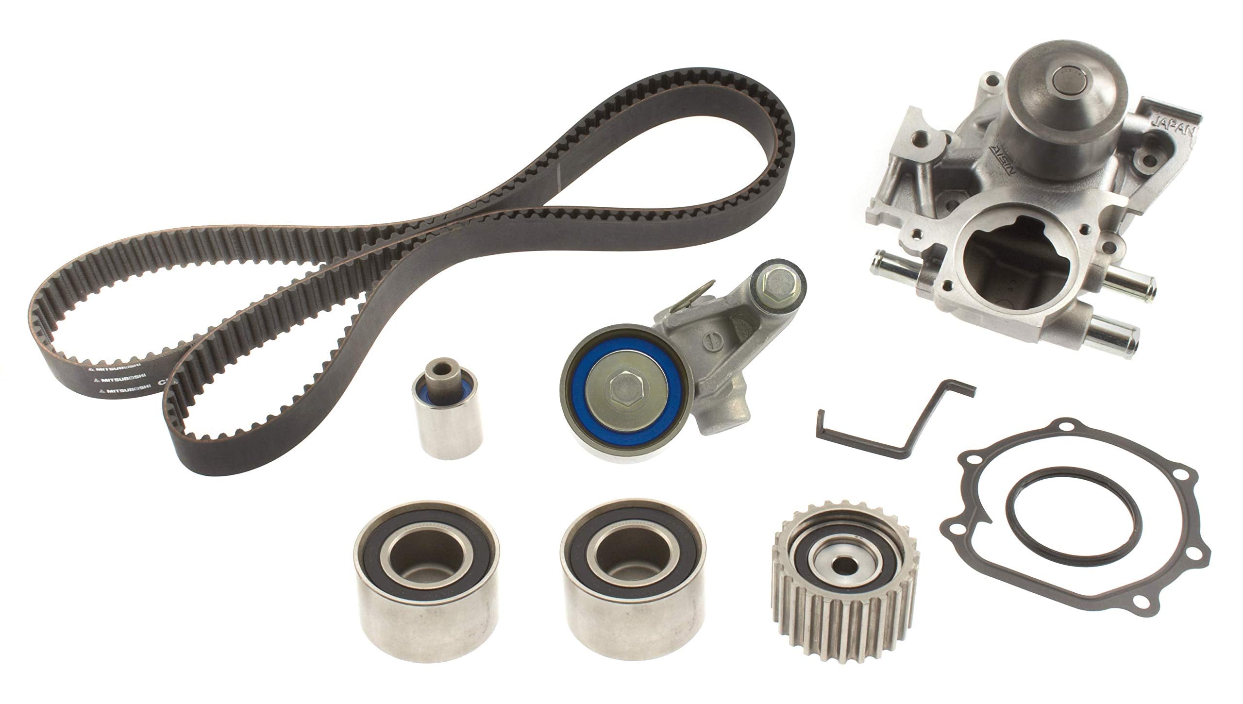 AISIN TKF-004 Engine Timing Belt Kit with Water Pump - Compatible with Select Saab 9-2X Subaru Baja, Forester, Impreza, Legacy, 