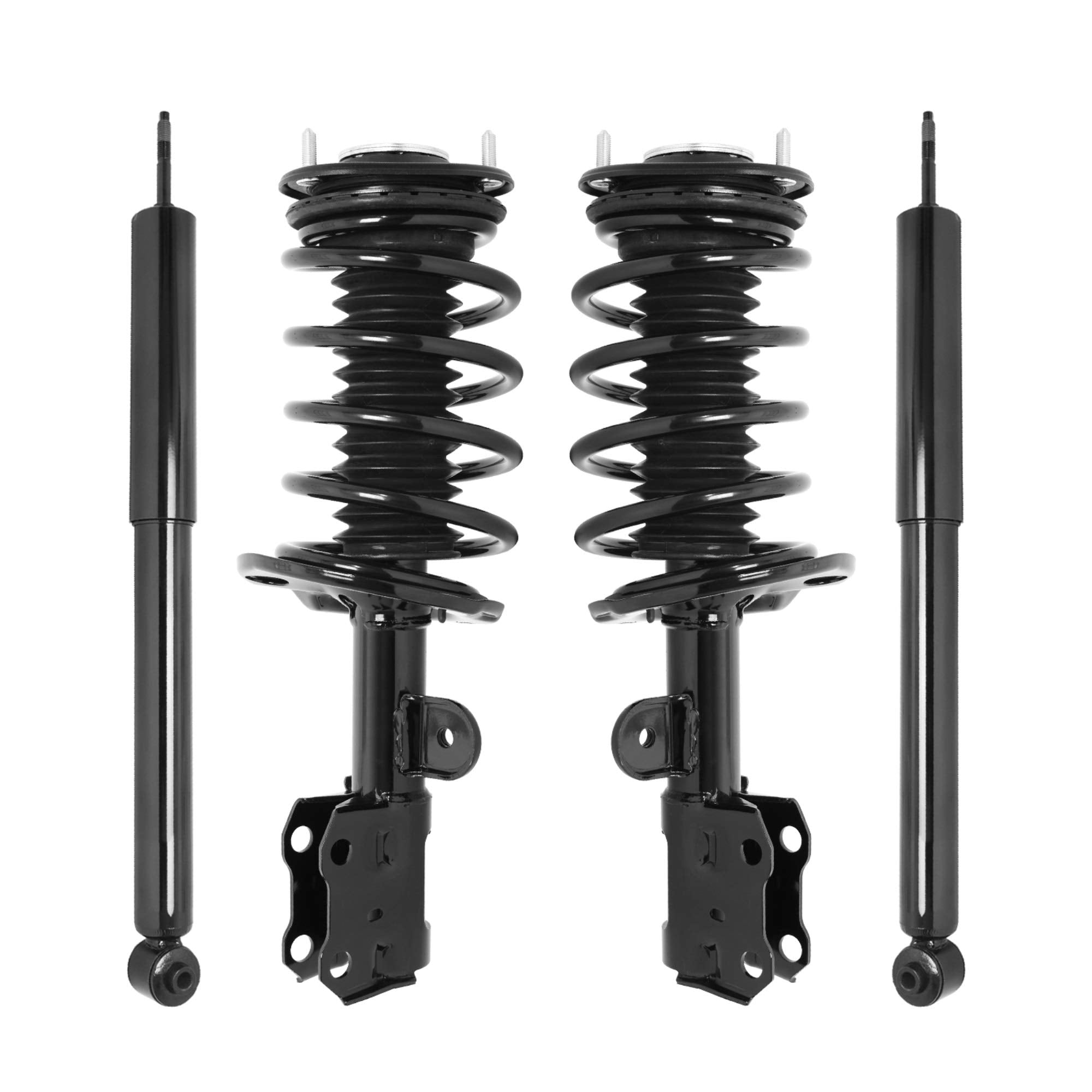 Unity Complete Strut Assembly Shock Kit for 2010-2015 Toyota Prius, Model 4-11106-254110-001