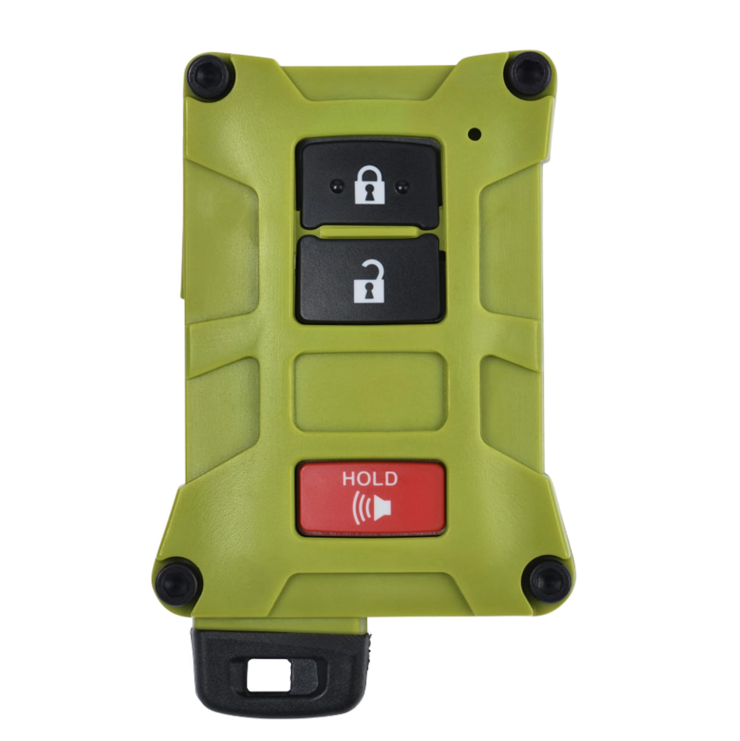 Ajt Design Replacement Key Fob Case For Toyota Tacoma, Tundra, 4Runner V1 - Custom Made In Usa (Color: Electric Green)