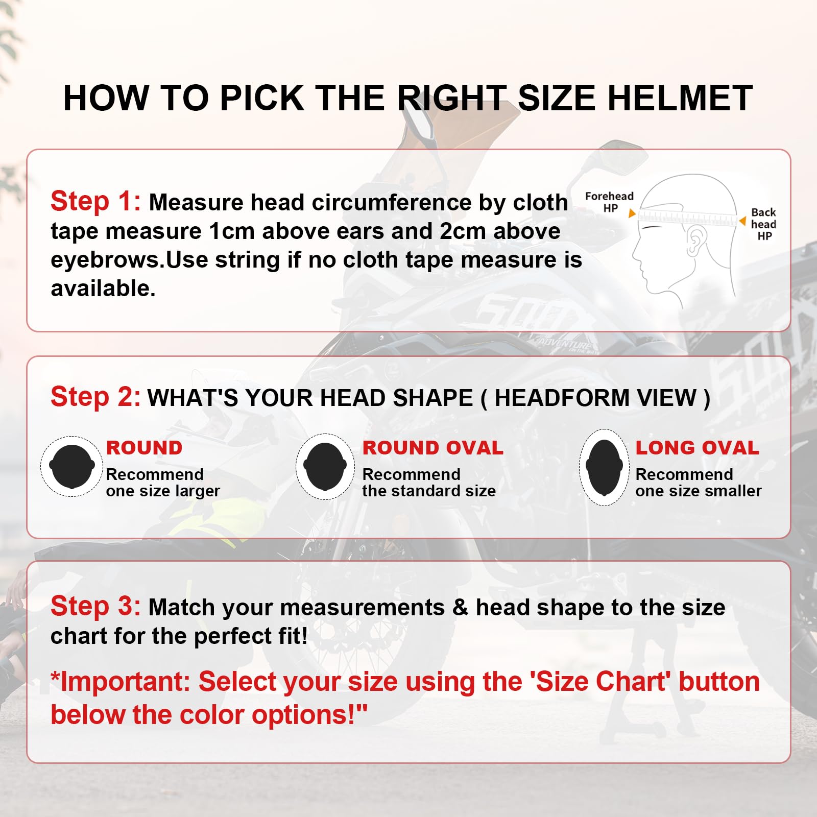 Triangle Motorcycle Helmets Full Face Helmet For Adult Men Women With Tinted And Clear Visor Dot Approved (Gray, X-Large)