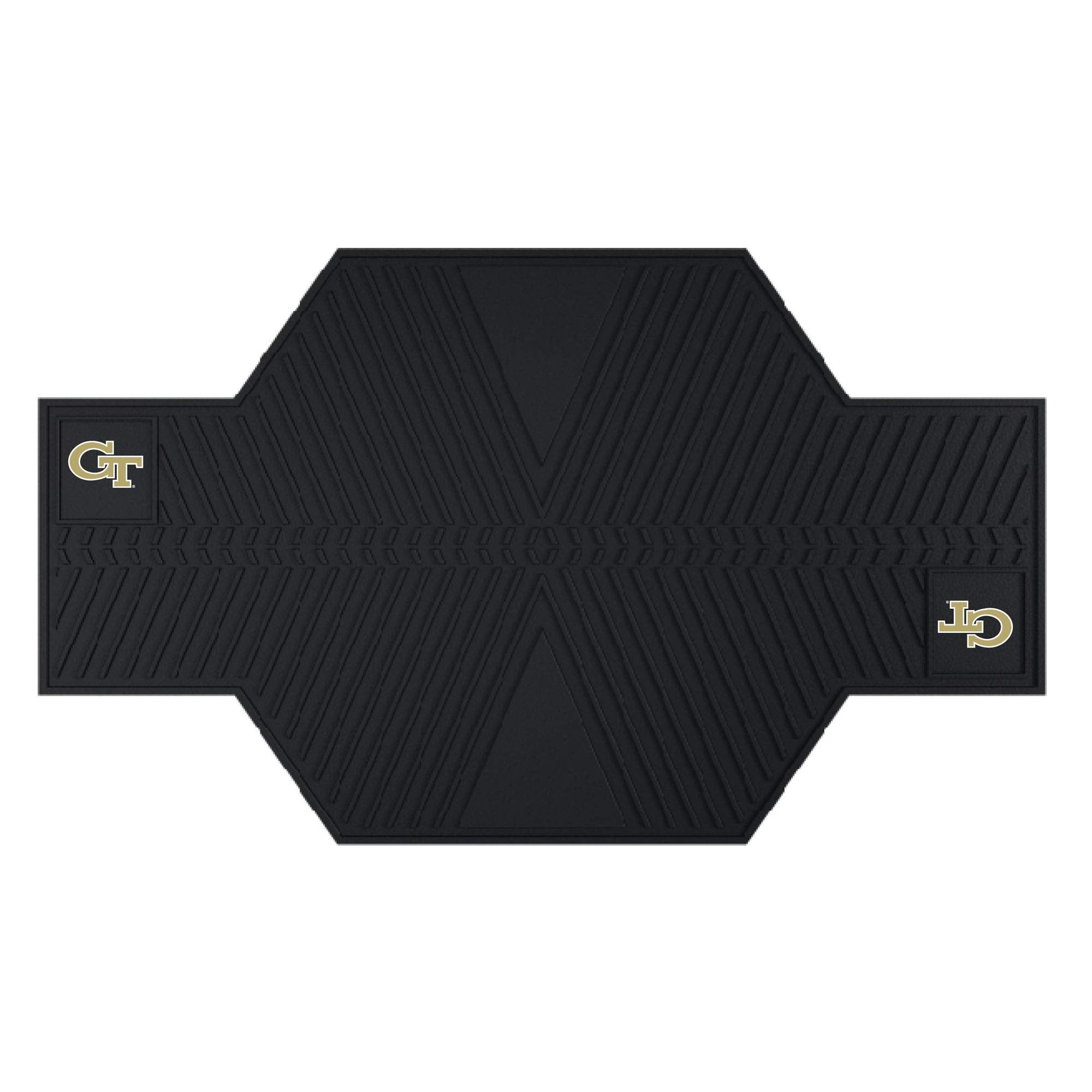 Fanmats 15250 Georgia Tech Yellow Jackets Motorcycle Mat