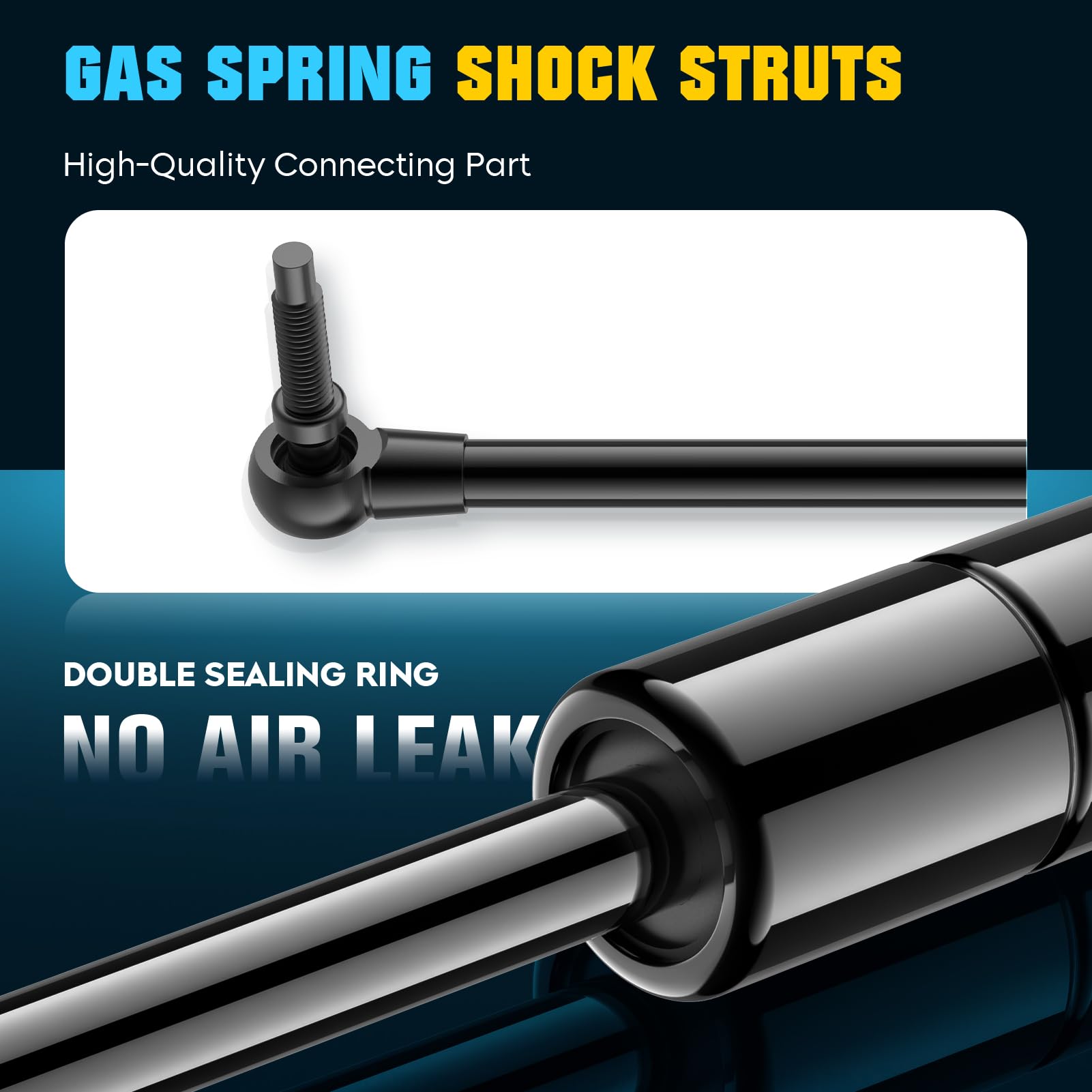 Rear Liftgate Lift Supports Struts Shocks Gas Charged Spings 4699 for Jeep Grand Cherokee 1999-2004,Pack of 2