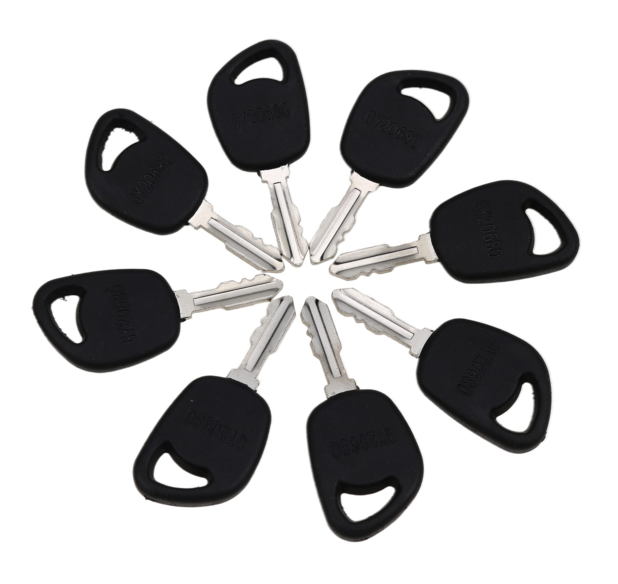 Jeenda (2) Ignition Keys Gy20680 Lva17264 Compatible With John Deere 100 La Lt Sst X Series 1026R L100 L110 L108 L111 L118 L120