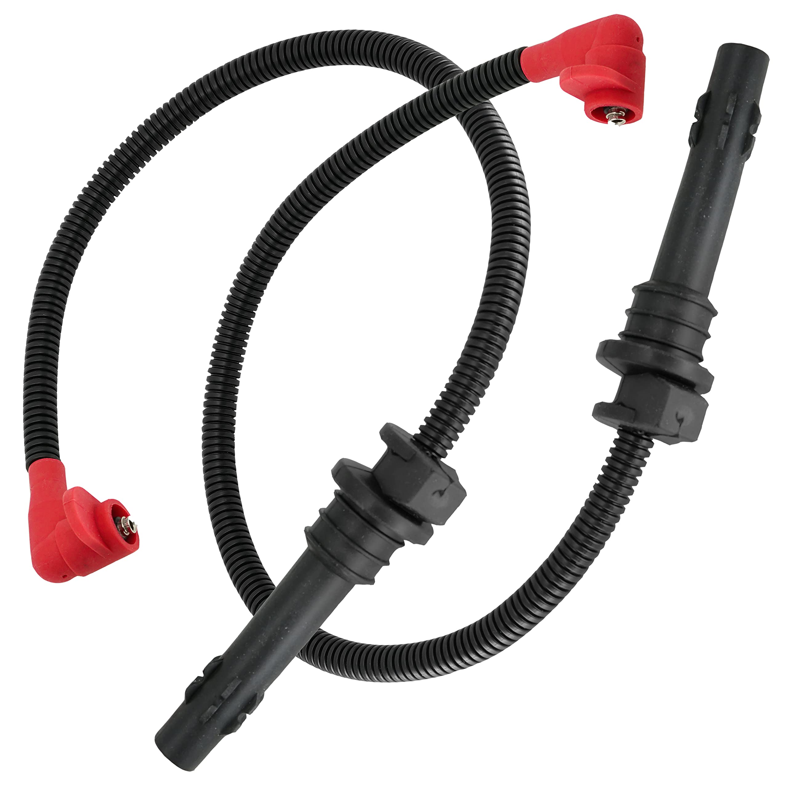 Caltric Spark Plug Wire Set compatible with Polaris Ranger 900 XP 2013 2014 2015 2016 2017 2018 2019