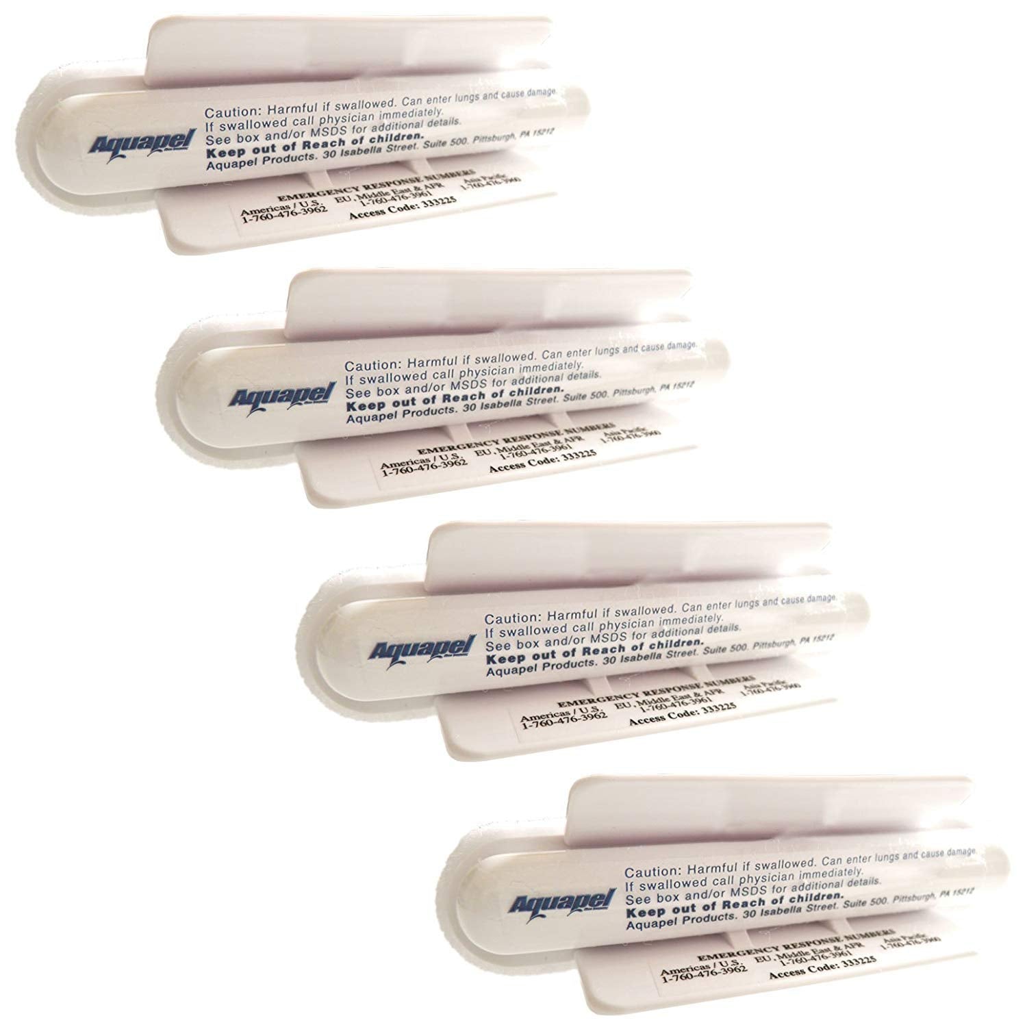 Aquapel Glass Treatment - 4 Single Use Applicators - Model FBA_AQUA - Superior Clarity and Protection