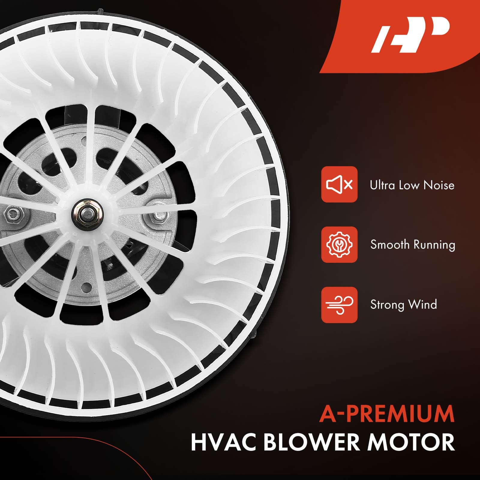 A-Premium Hvac Heater Blower Motor Assembly Compatible With Freightliner & Volvo Vehicles - Classic 2001-2010, Classic Xl, Fl106