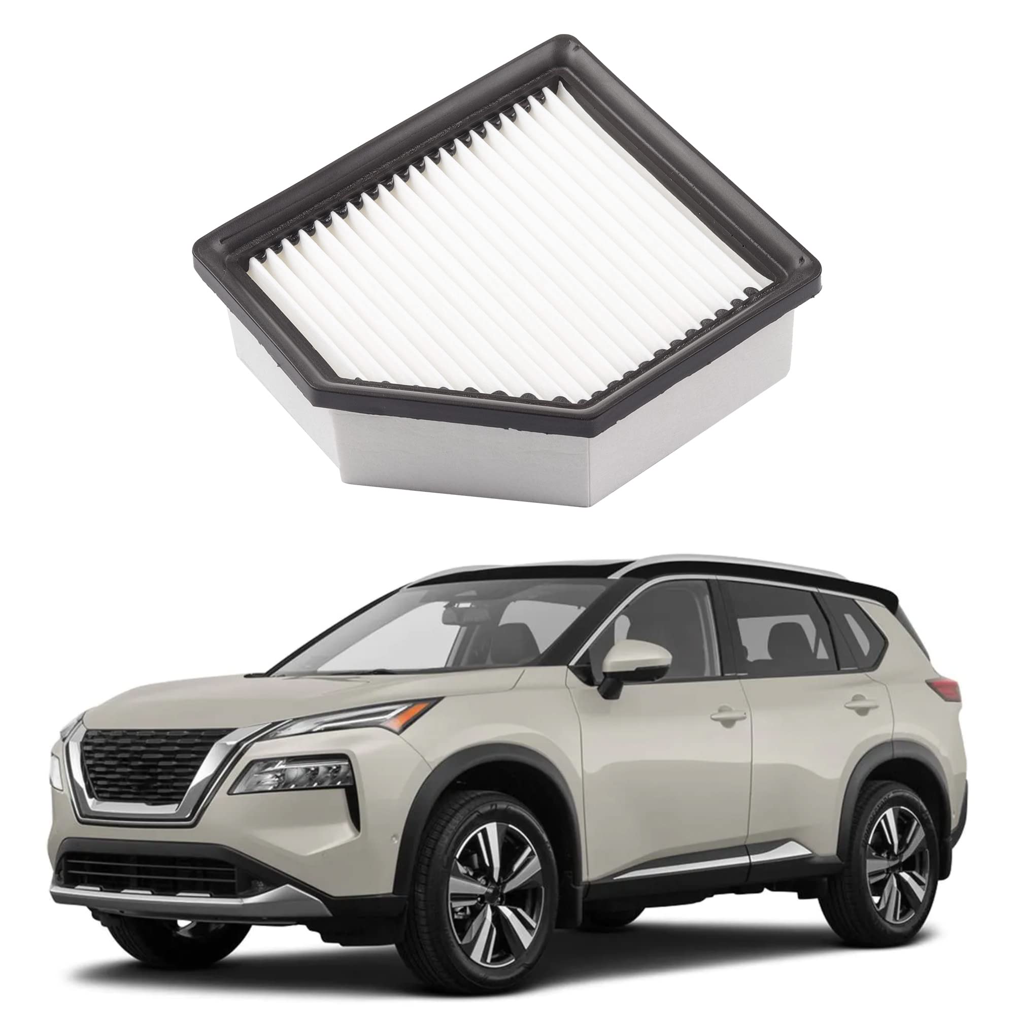 Dasbecan 16546-6Ra0A Air Filter Compatible With 2021 2022 2023 Nissan Rogue 2.5L Engine