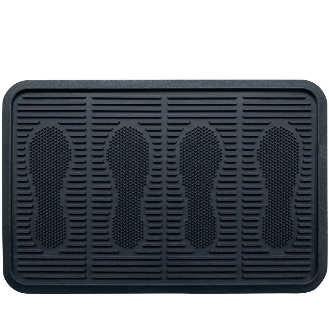 Safetycare Rubber Shoe & Boot Tray - Multi-Purpose - 24 X 16 Inches - 1 Mat