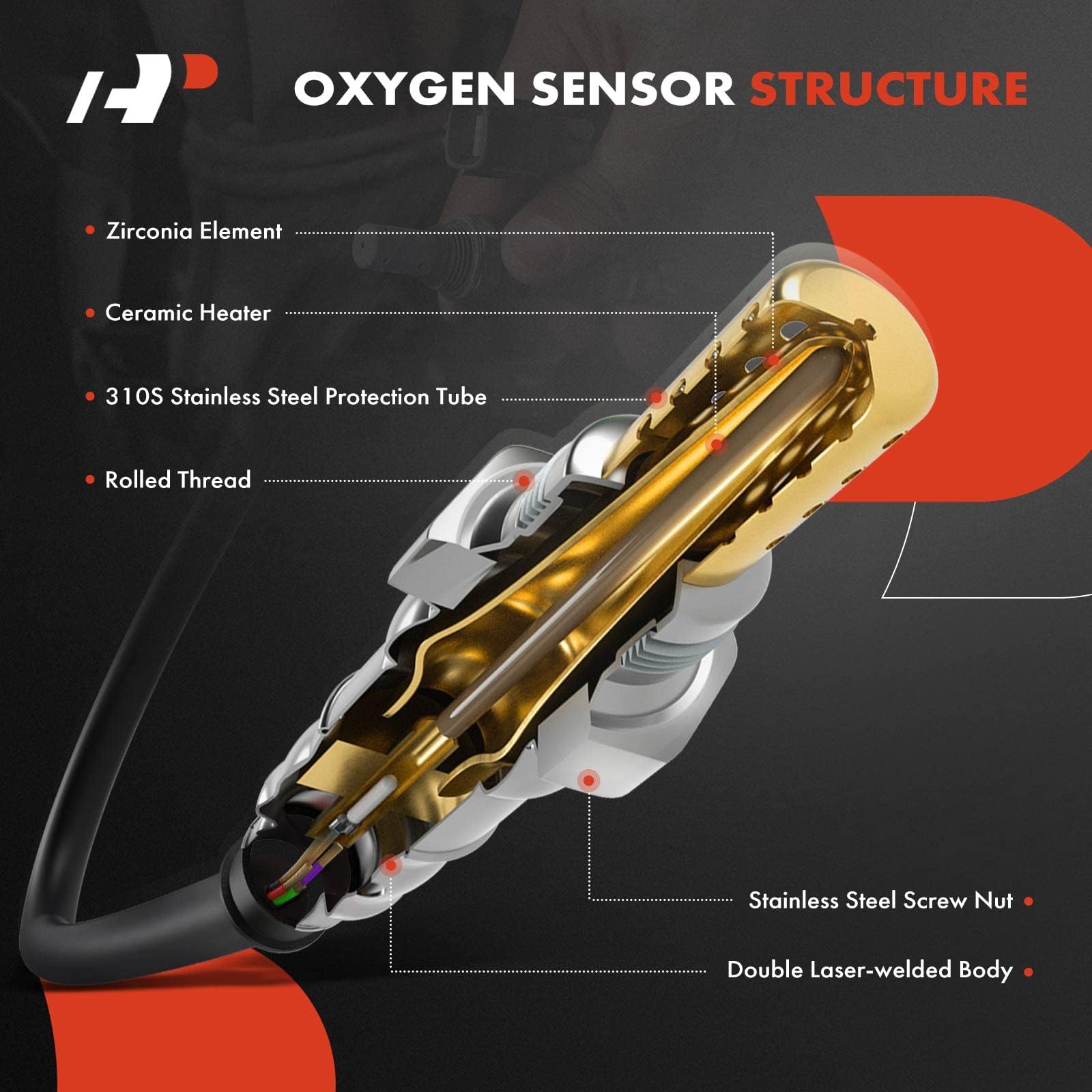 A-Premium O2 Oxygen Sensor Compatible with Mazda CX-9 2019-2021 L4 2.5L, CX-5 2013-2016 2019-2021 L4 2.0L 2.5L, Downstream, Repl