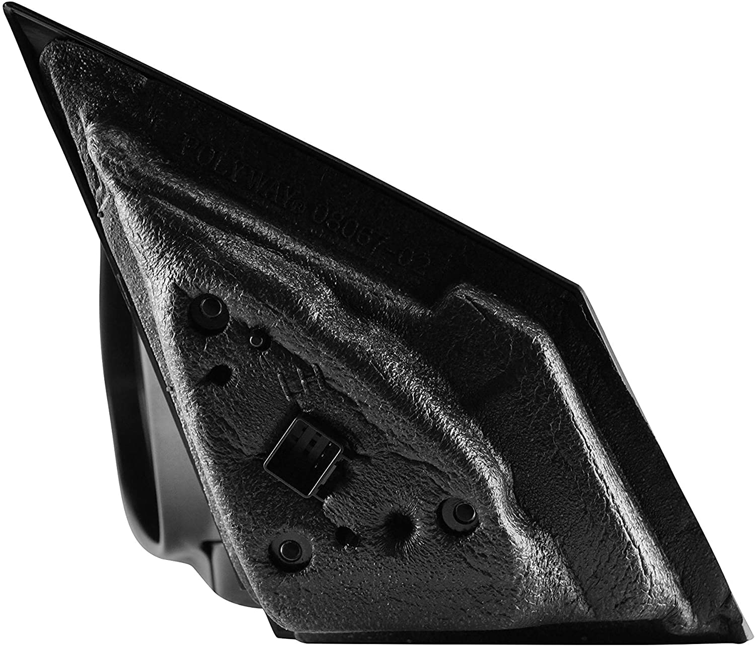 Dependable Direct Driver Side Unpainted Side View Mirror Compatible with 2011-2015 Chevy Cruze, 2016 Chevy Cruze Limited - Power