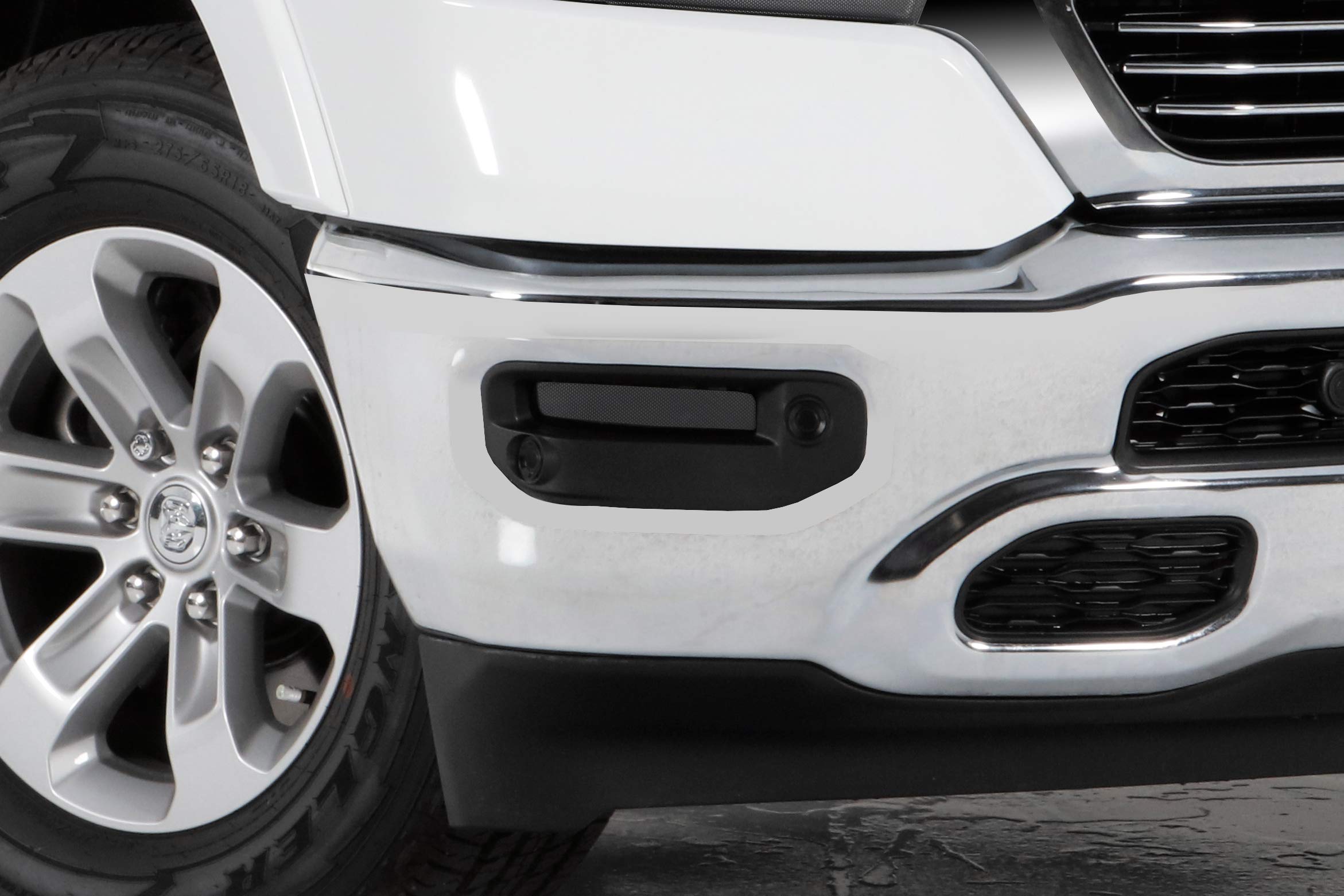 Gt Styling Gt0768Fx Carbon Fiber Look Fog Light Covers Fits 19-21 Ram 1500 Laramie Limited