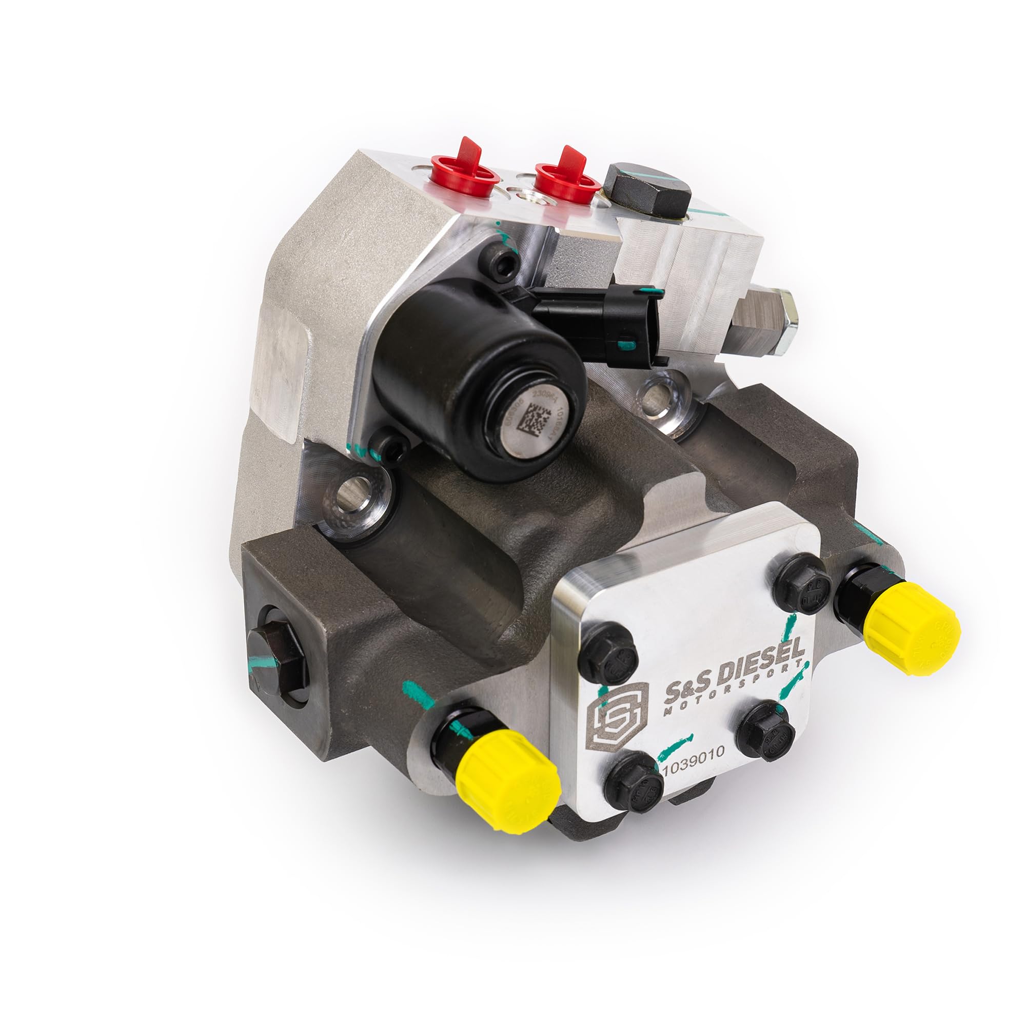 S&S Diesel Motorsport® CP4 to DCR Pump Conversion for 2011+ Ford 6.7 Powerstroke Diesel, Model 6.7F-DCR-1, Alloy Steel
