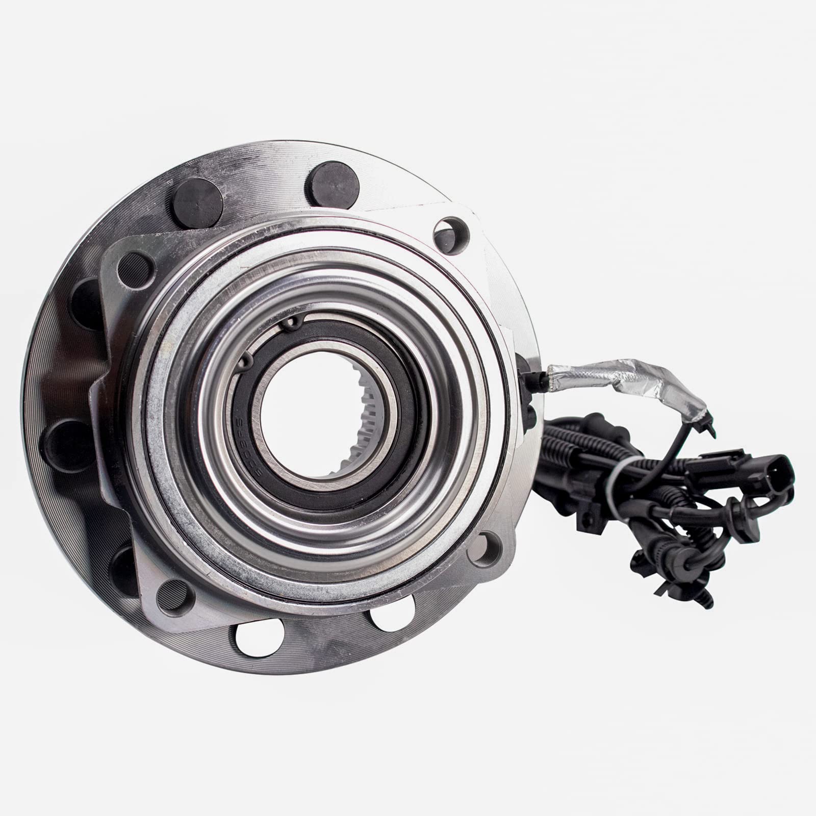 Trq Front Wheel Bearing & Hub Assembly 4Wd Compatible With 2017-2019 Ford F-450 Super Duty F-550 Super Duty