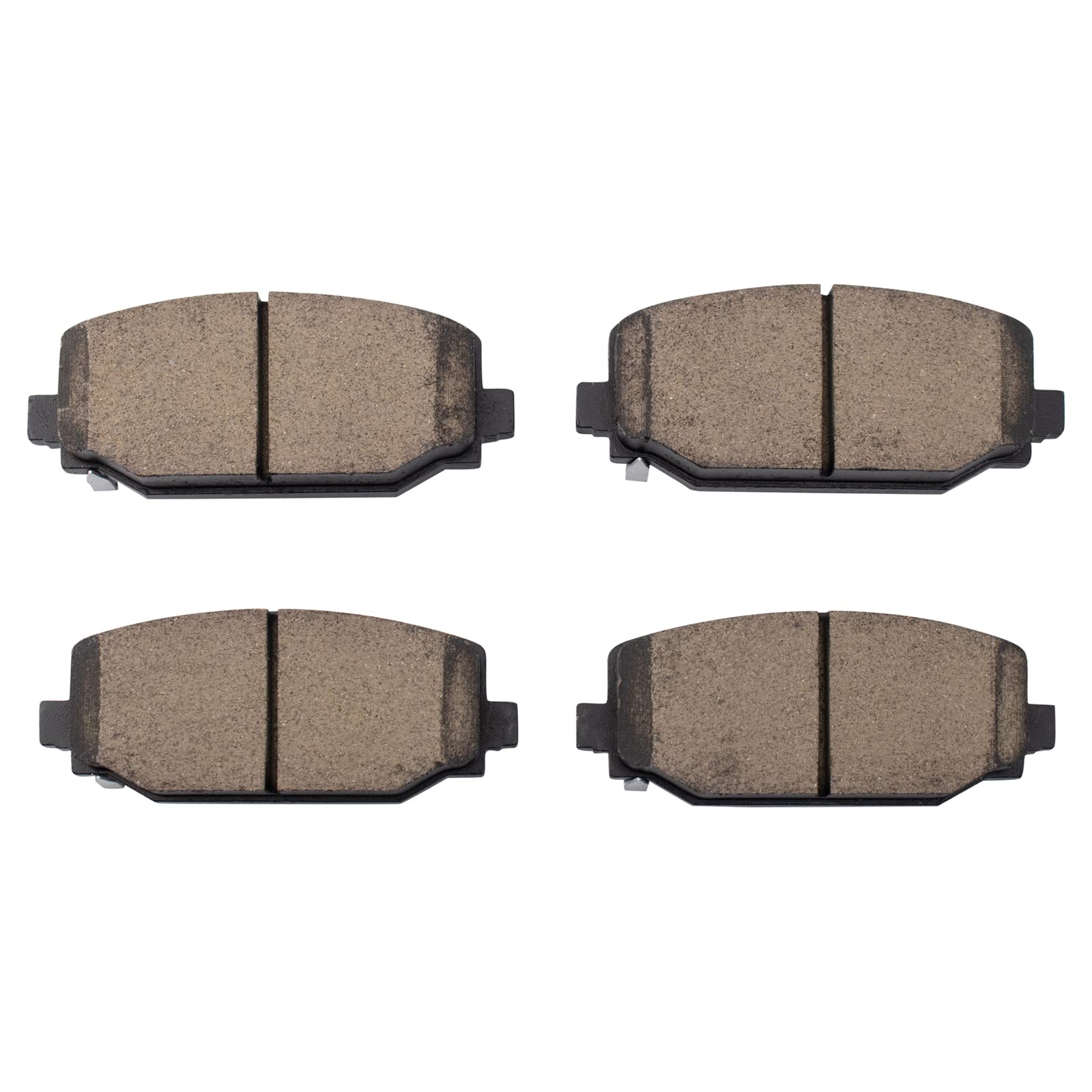 TRQ Rear Brake Pads Ceramic Compatible with 2021-2022 Jeep Grand Cherokee L
