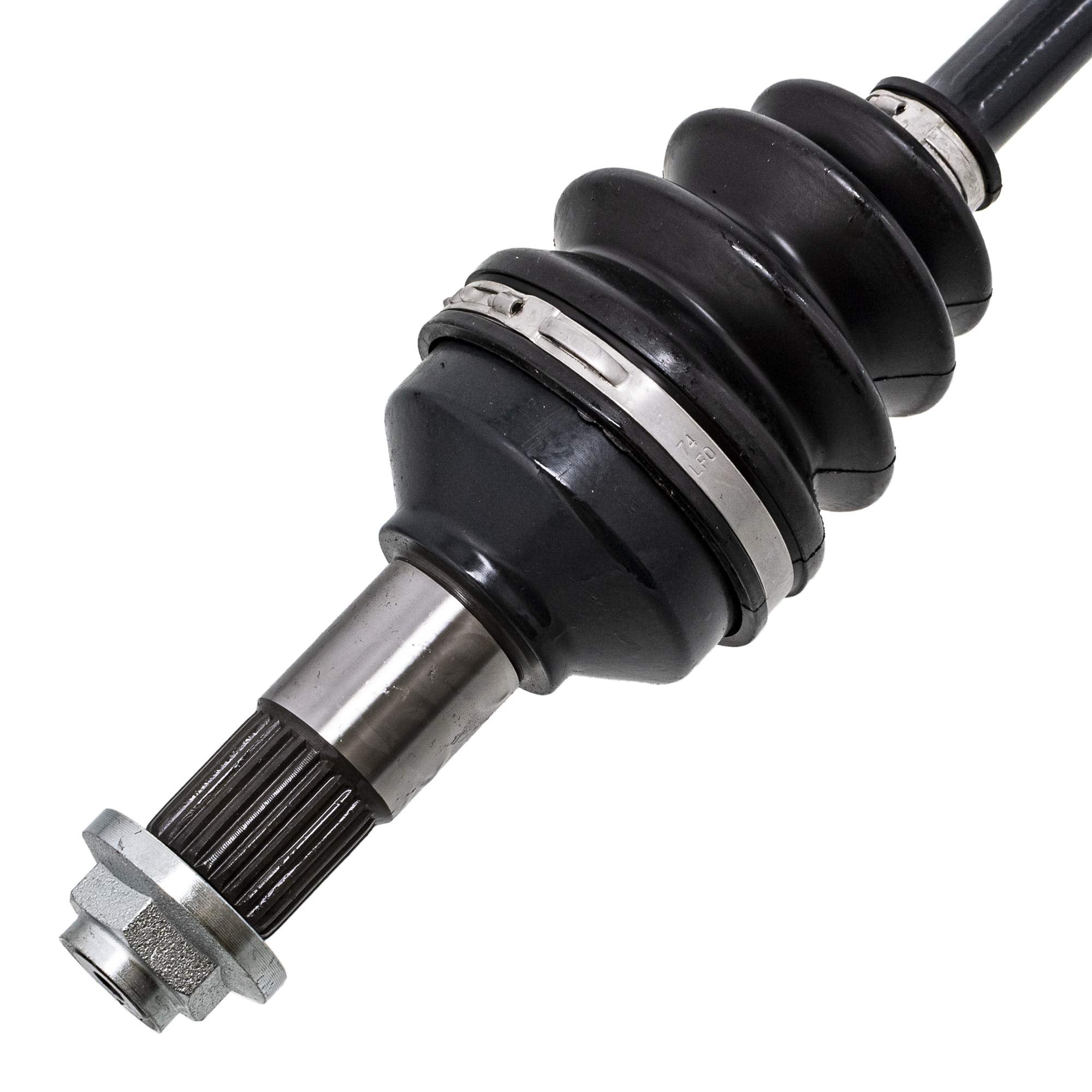 NICHE Rear CV Axle Drive Shaft 2 Pack for Yamaha Grizzly 550/700, Black, 40Cr Steel