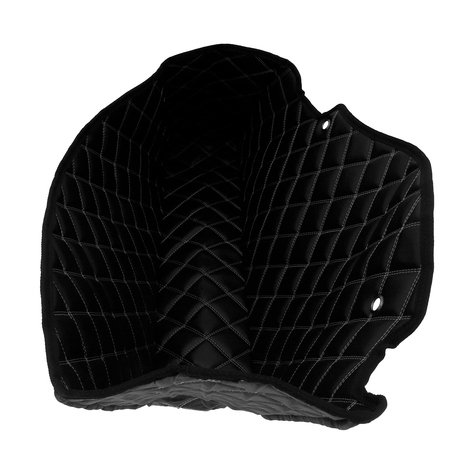 HDBUBALUS Non-Stretched Saddlebag Liners Inserts White Thread Compatible with Harley 2014-2022 1 Pair