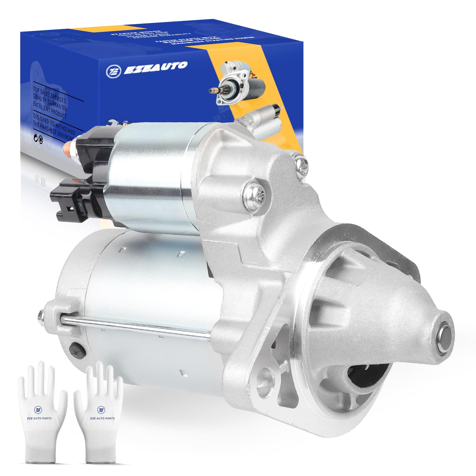 Ezexpreze 17841 New Starter Fit for 2003-2008 Toyota Corolla Matrix Pontiac Vibe 1.8 L4 2003 2004 2005 2006 2007 2008 28100-0D08
