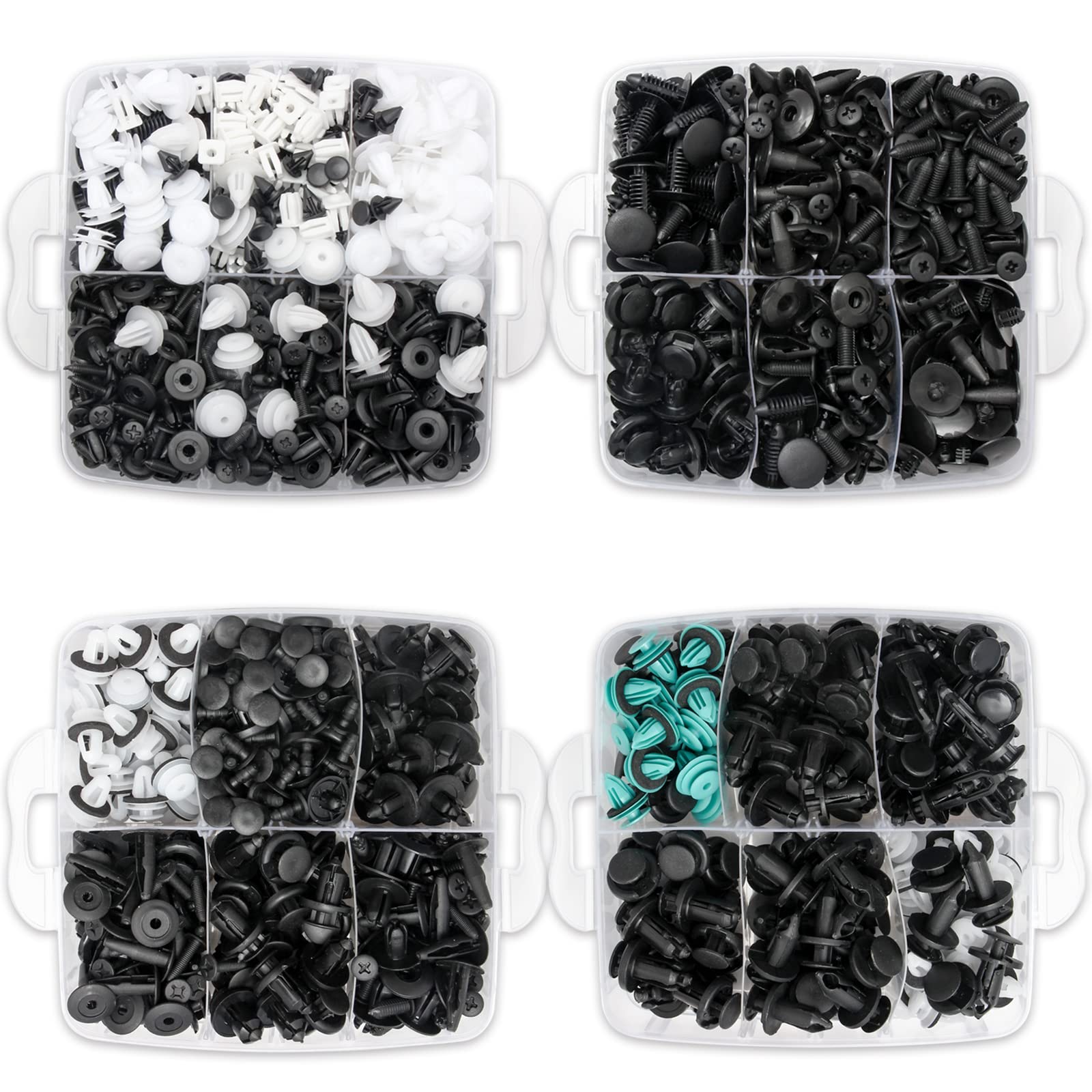 Medoon Car Retainer Clips 1101 PCS Car Door Panel Trim Clips Kit 32 Most Popular Sizes Cars Body Kits 1 Pcs Fastener Remover for
