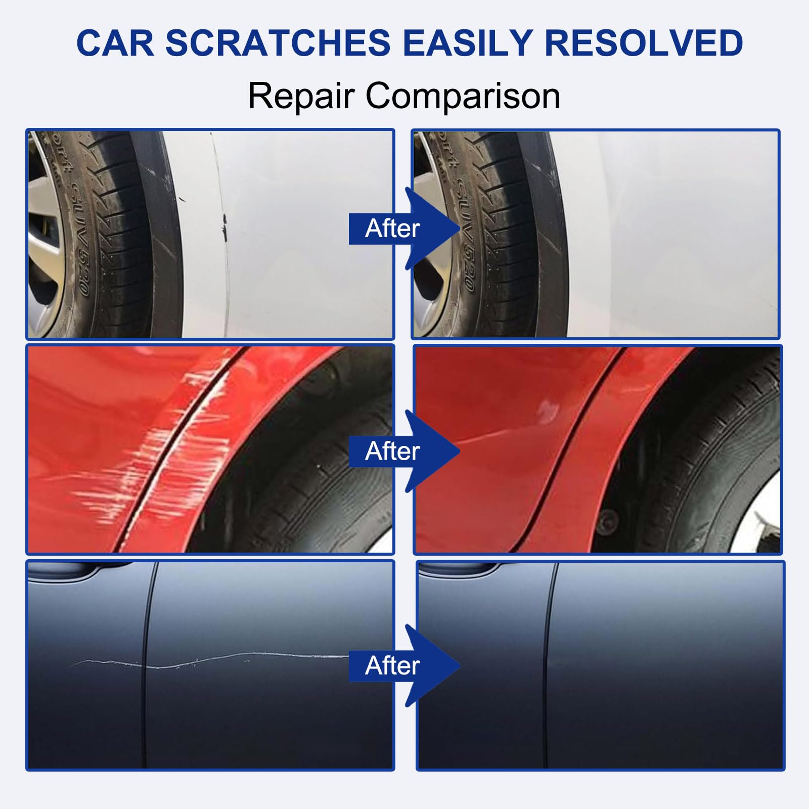 Platinum Quartz Metallic(47S) Touch Up Paint for Mazda-Exact Match-Chips and Nicks Car Paint Scratch Repair Kit Automotive Paint