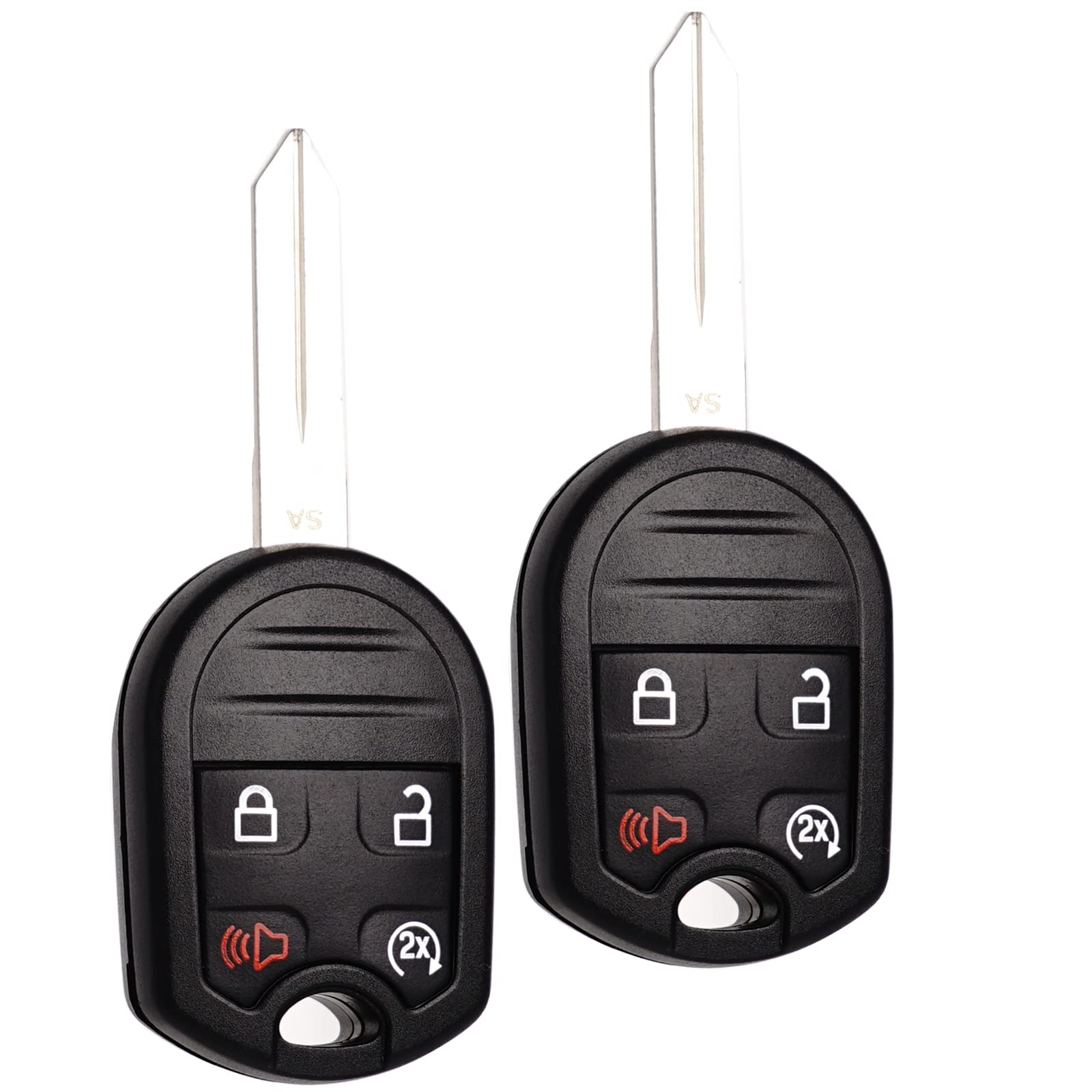 Key Fob Remote Replacement Fits For Ford F-150 /F150 2011 2012 2013 2014 F-250 F-350 Super Duty 2011-2015 2016 Explorer Expedition 2009-2017 Cwtwb1U793 Keyless Entry Remote Start Control Ouc6000022