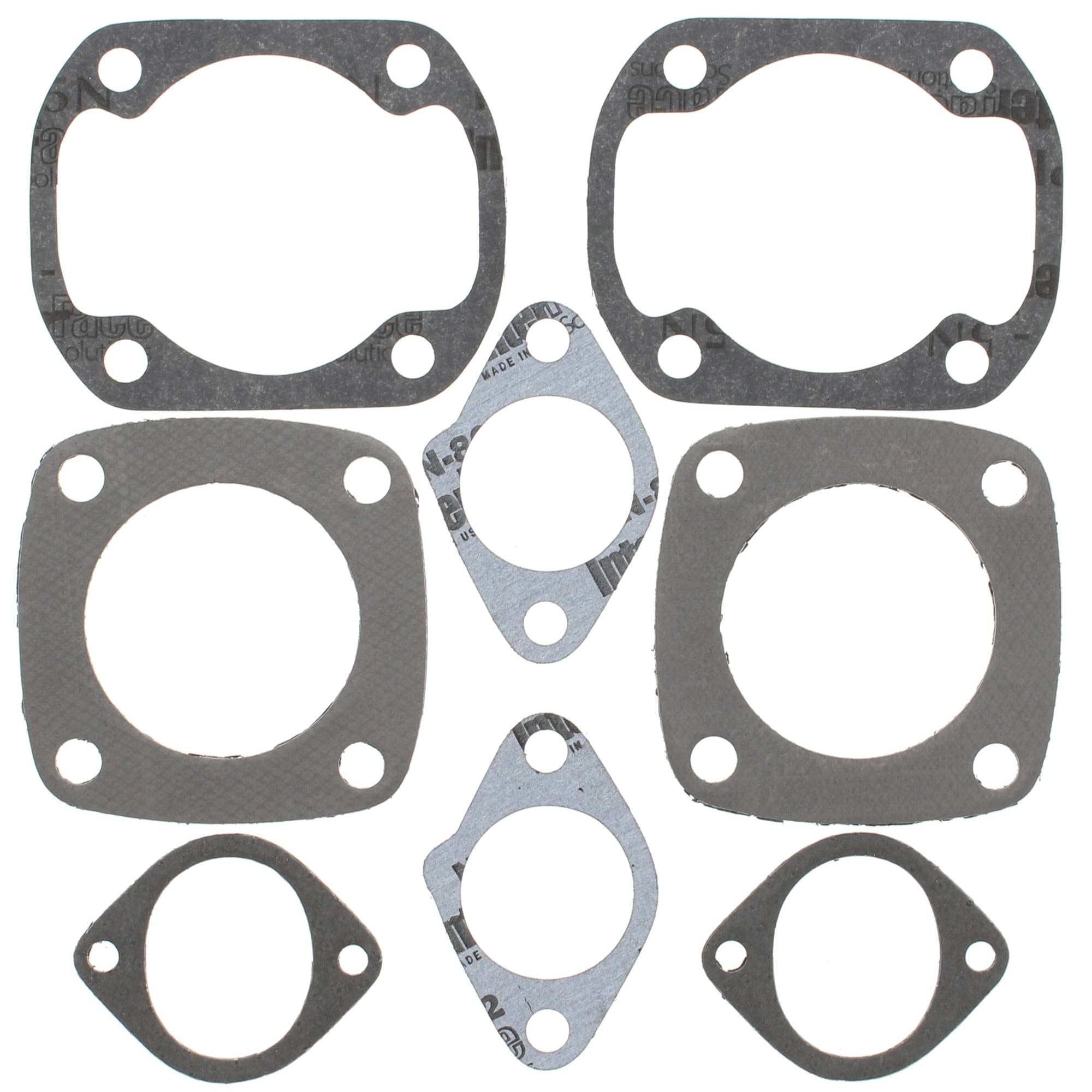 Vertex Top End Gasket Kit Compatible with/Replacement for Ski-Doo Elan 250 Deluxe 250 SS 1973-1979 250cc