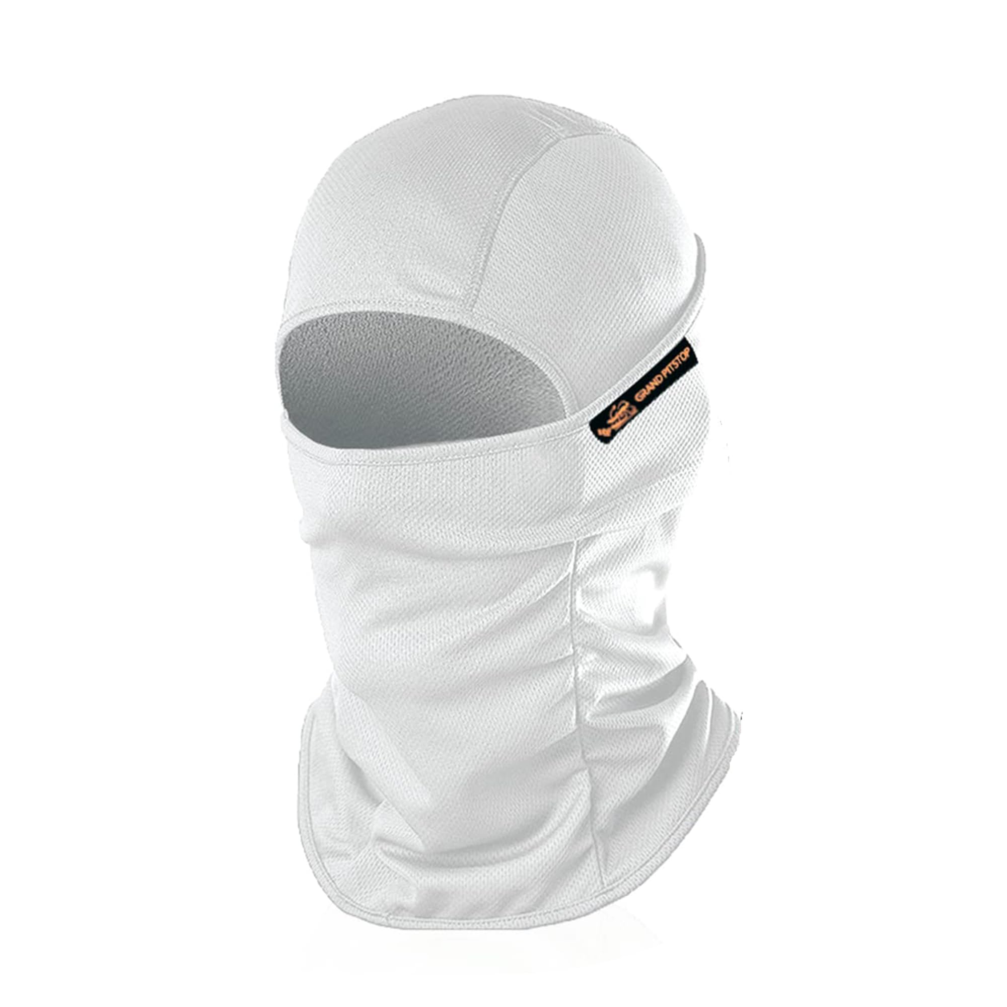 GRAND PITSTOP Helmet Mask (Grey  Free Size) | Full Face UV Protection | Wind, Dust & Sun Block | Ideal for Outdoor Riding, Skii