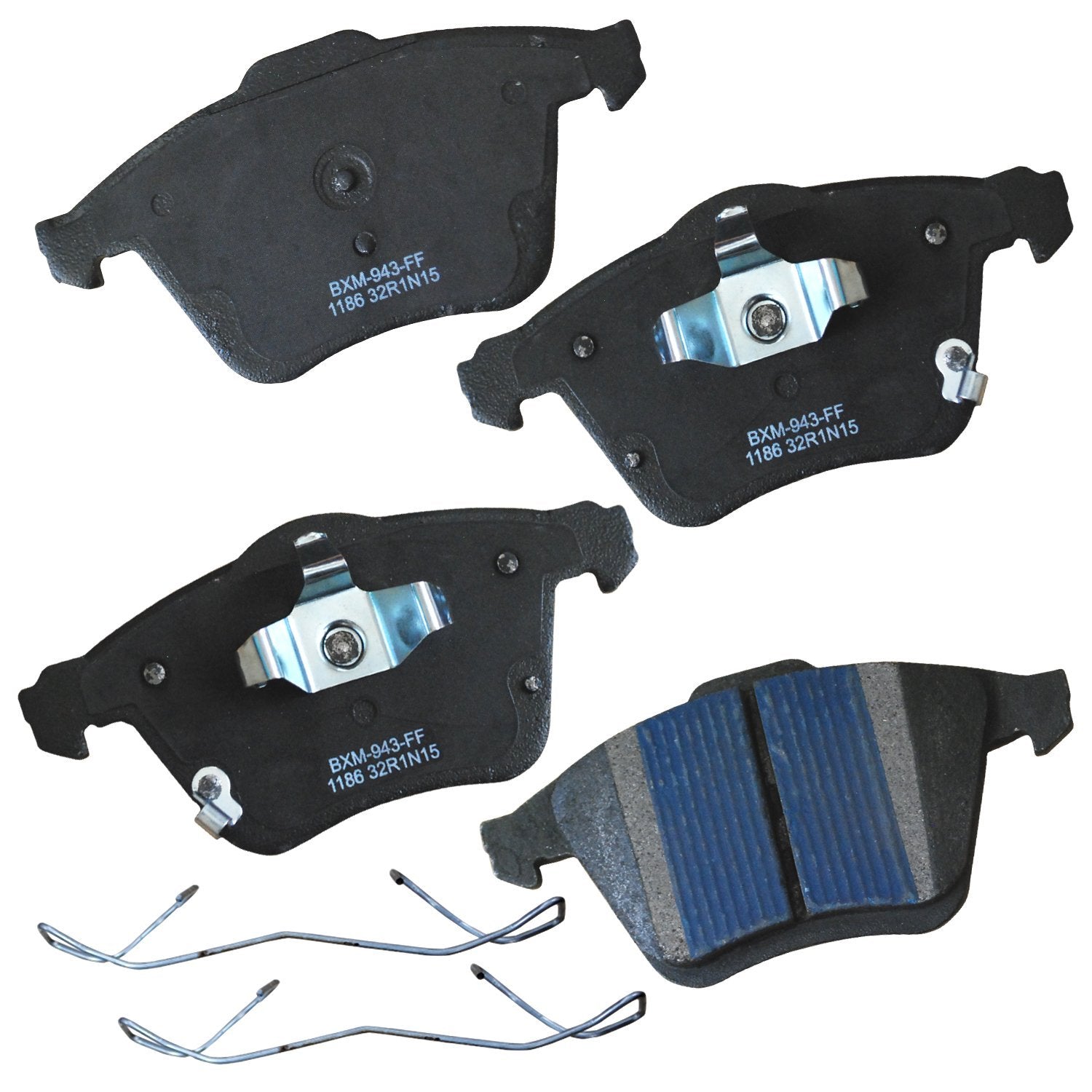 Bendix Premium Sbm1186 Semi-Metallic Front Brake Pads For Mazda 6 2007-2006