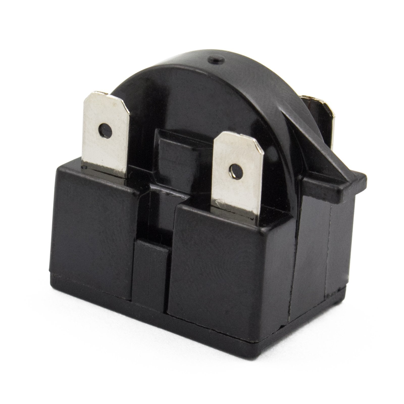 Bestparts Qp2-4.7 Starter Relay, 4.7 Ohm, 3 Pin, Black, Automatic, Replacement Refrigerator Relay