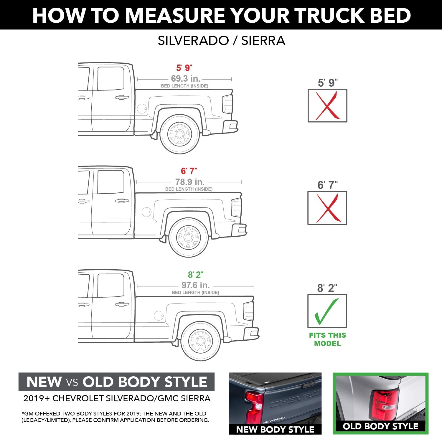 Realtruck Bak Revolver X4S Hard Rolling Truck Bed Tonneau Cover | 80122 | Fits 2014 - 2018, 19 Ltd/Lgcy Chevy/Gmc Silverado/Sier