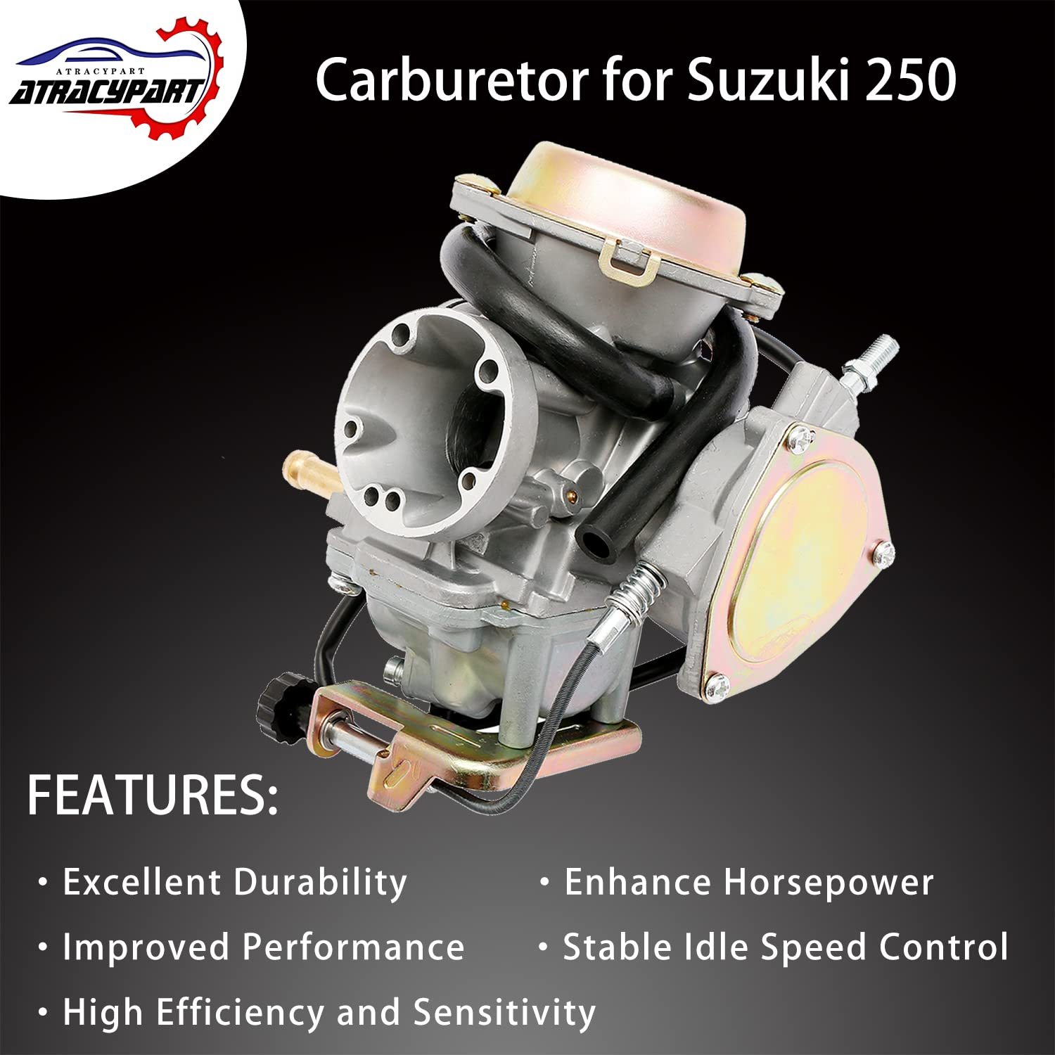 Carburetor For 2002-2009 Suzuki Ltf 250 Ozark 250F, 2004-2009 Suzuki Quad Sport Ltz250 Carb Replace# 13200-05G01