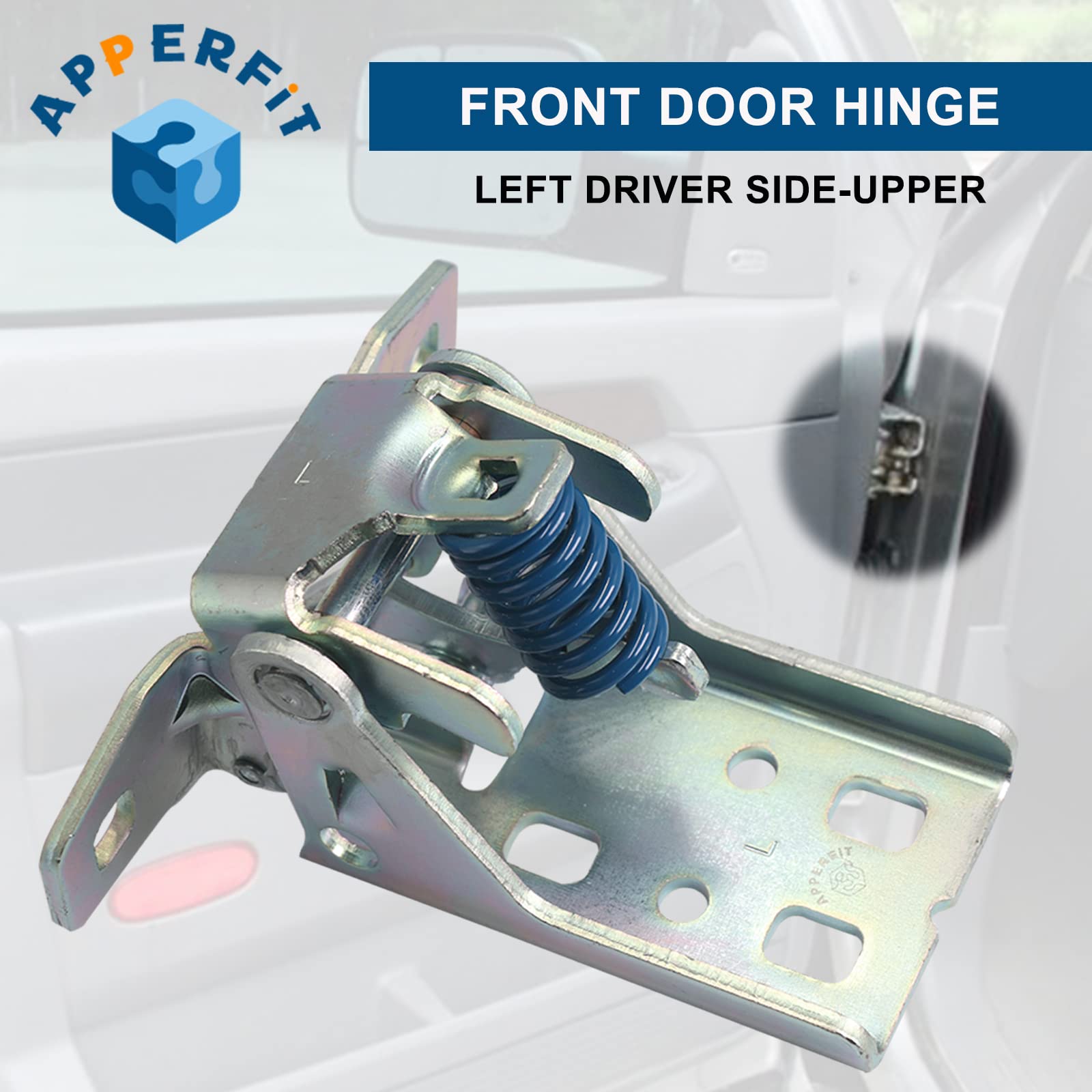 Upper Door Hinge for Front Door Left Driver Side Compatible with Dodge Ram 1500 2500 3500 4500 5500 Dakota Truck Door Parts 2002