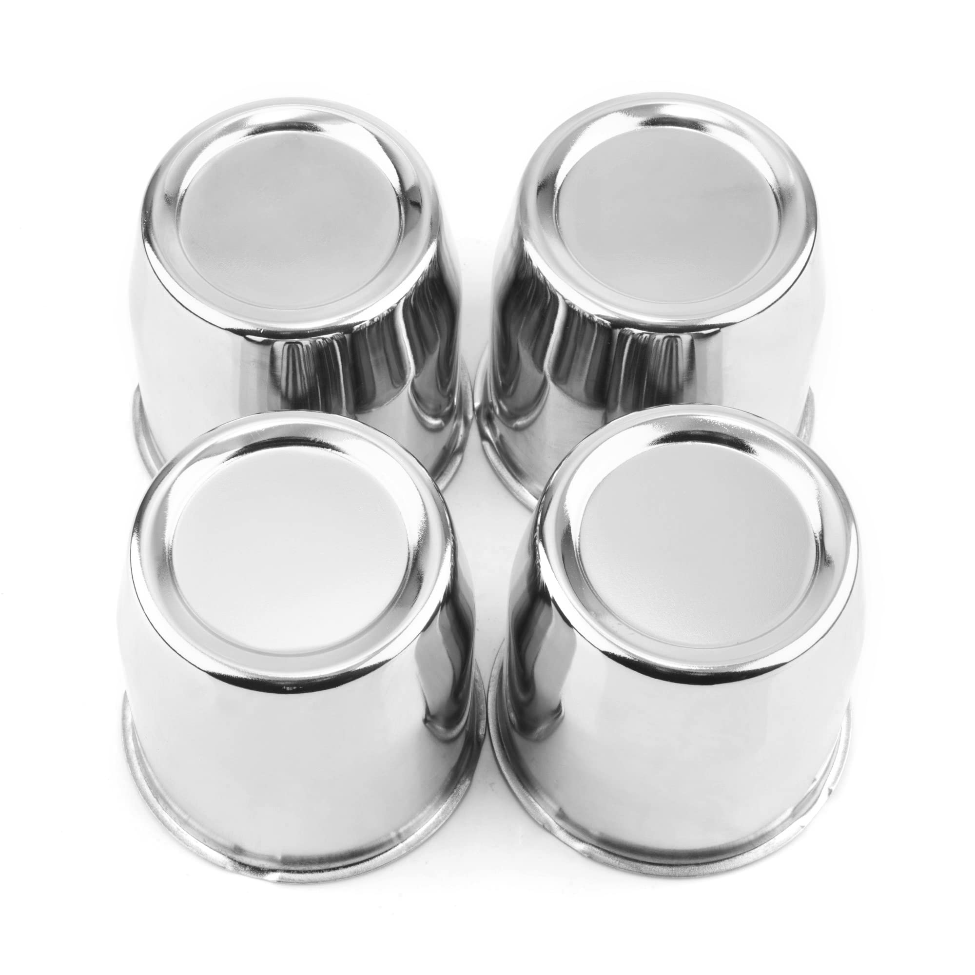 Rtrhinotuning 4Pcs 3.13 In Push Through Center Caps Wheel Hub Caps For Truck Trailer Wheel Rim, 3.13'' Hub 3.31'' Tall Trailer W