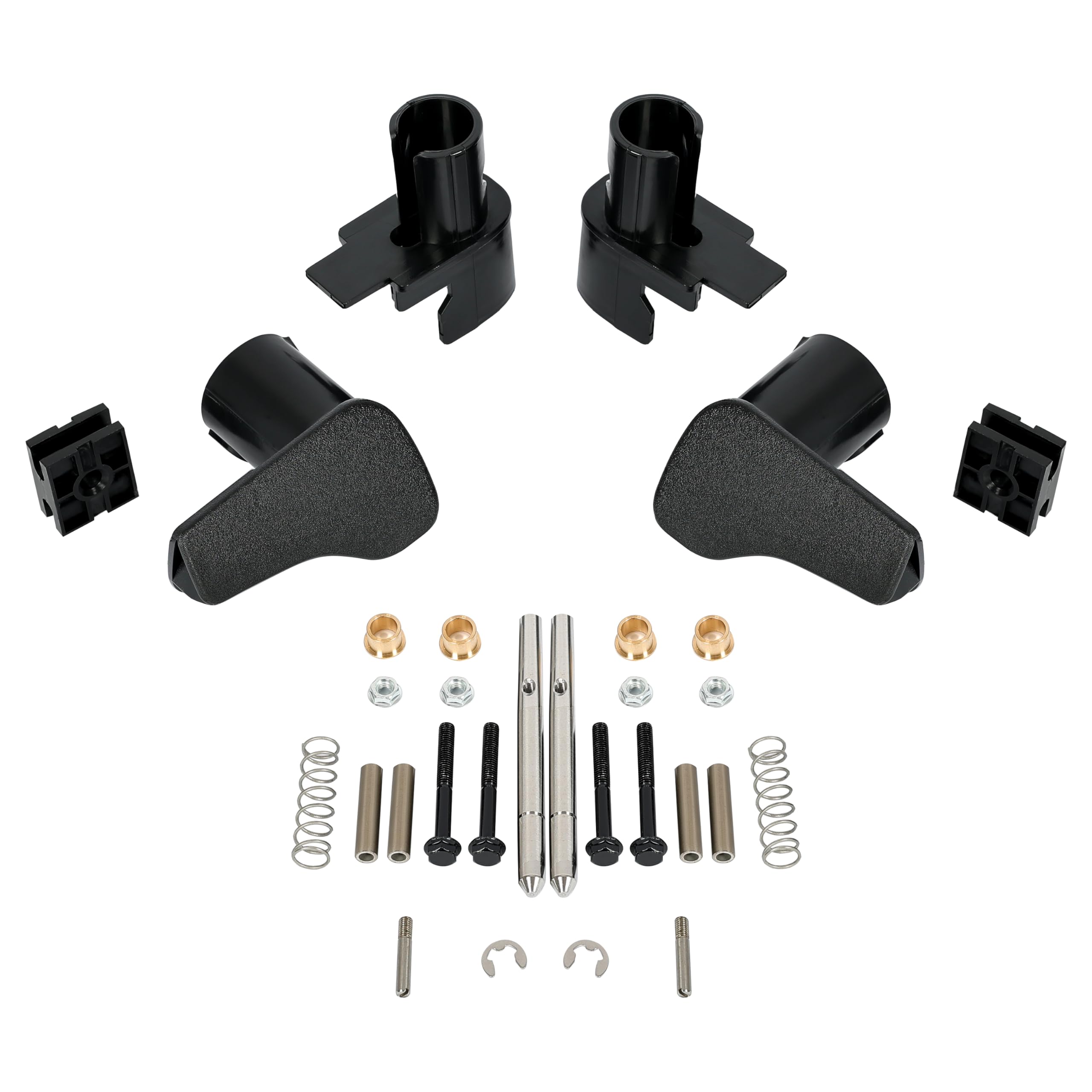 HECASA Chassis Fuel Tank Fairing Handle Kit Compatible with 2004-2017 Volvo VN VNL Models Replace for 85125440 20745997 20745996