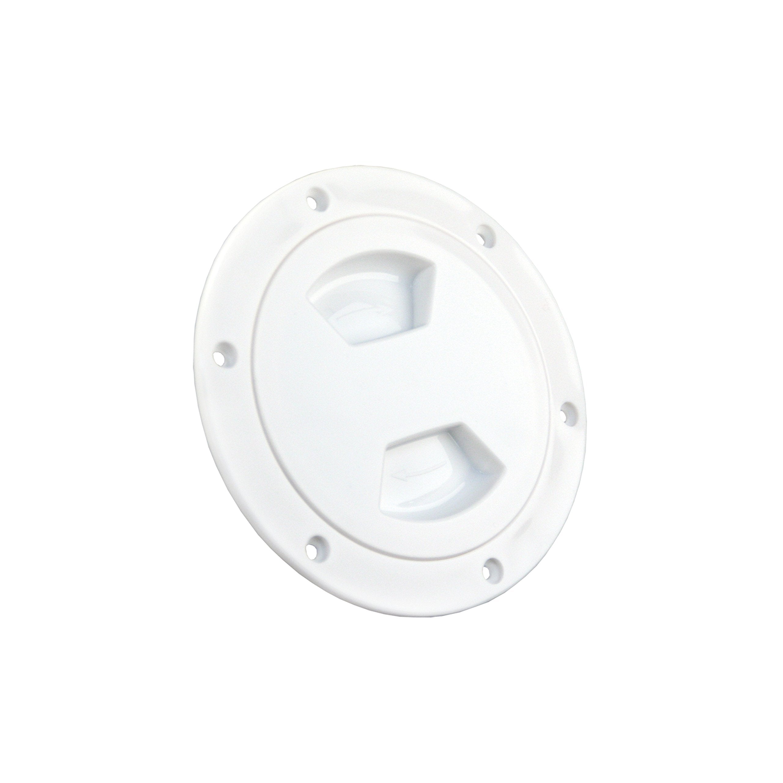 JR Products 31025 Access/Deck Plate - 5, White