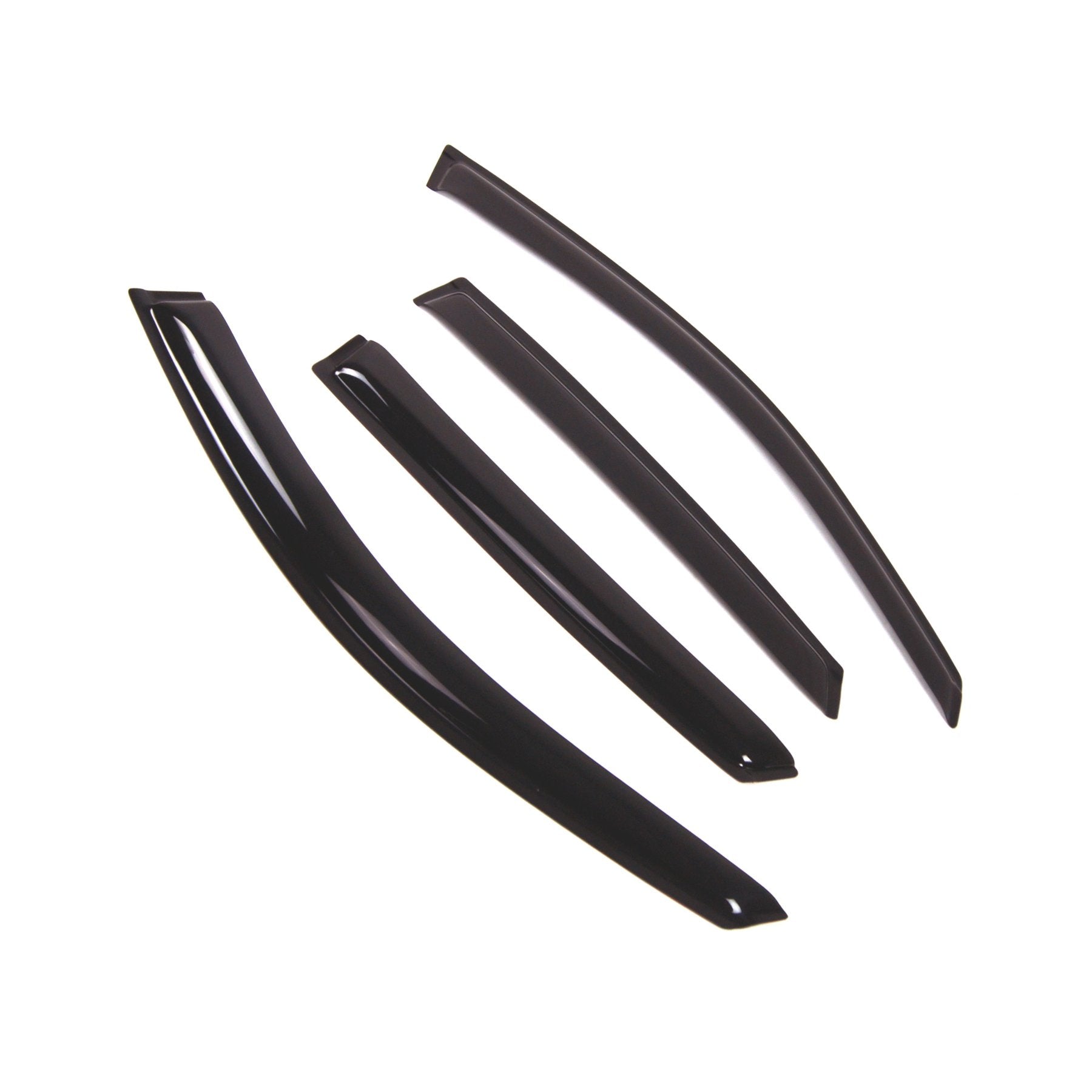 Tuningpros Outside Mount Window Vent Visors Rain Guards Compatible With Infiniti Fx35 Fx45 2003-2013 | Side Window Wind Deflecto
