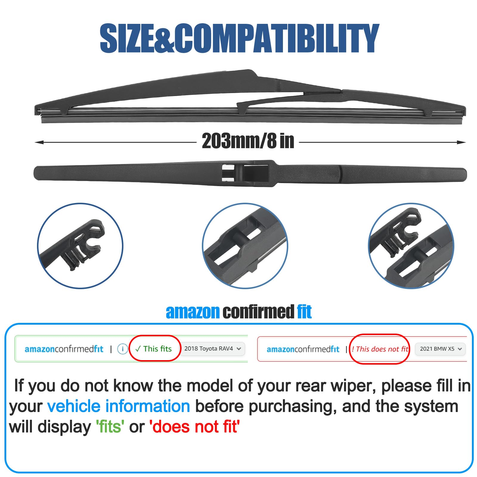 11'' Rear Wiper Blade