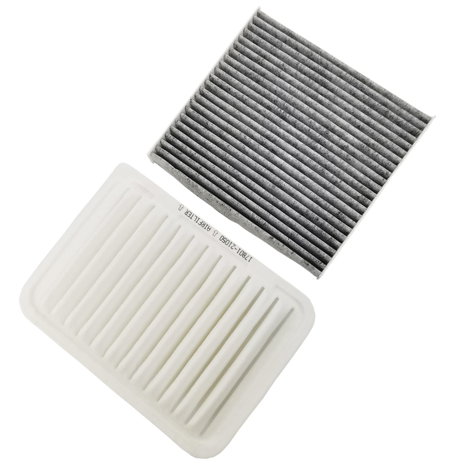 GaeaAuto Engine Air Filter & Carbon Cabin Air Filter fit for Corolla(2009-2019) Matrix(2009-2014) Yaris(2007-2018) Scion xD(2008