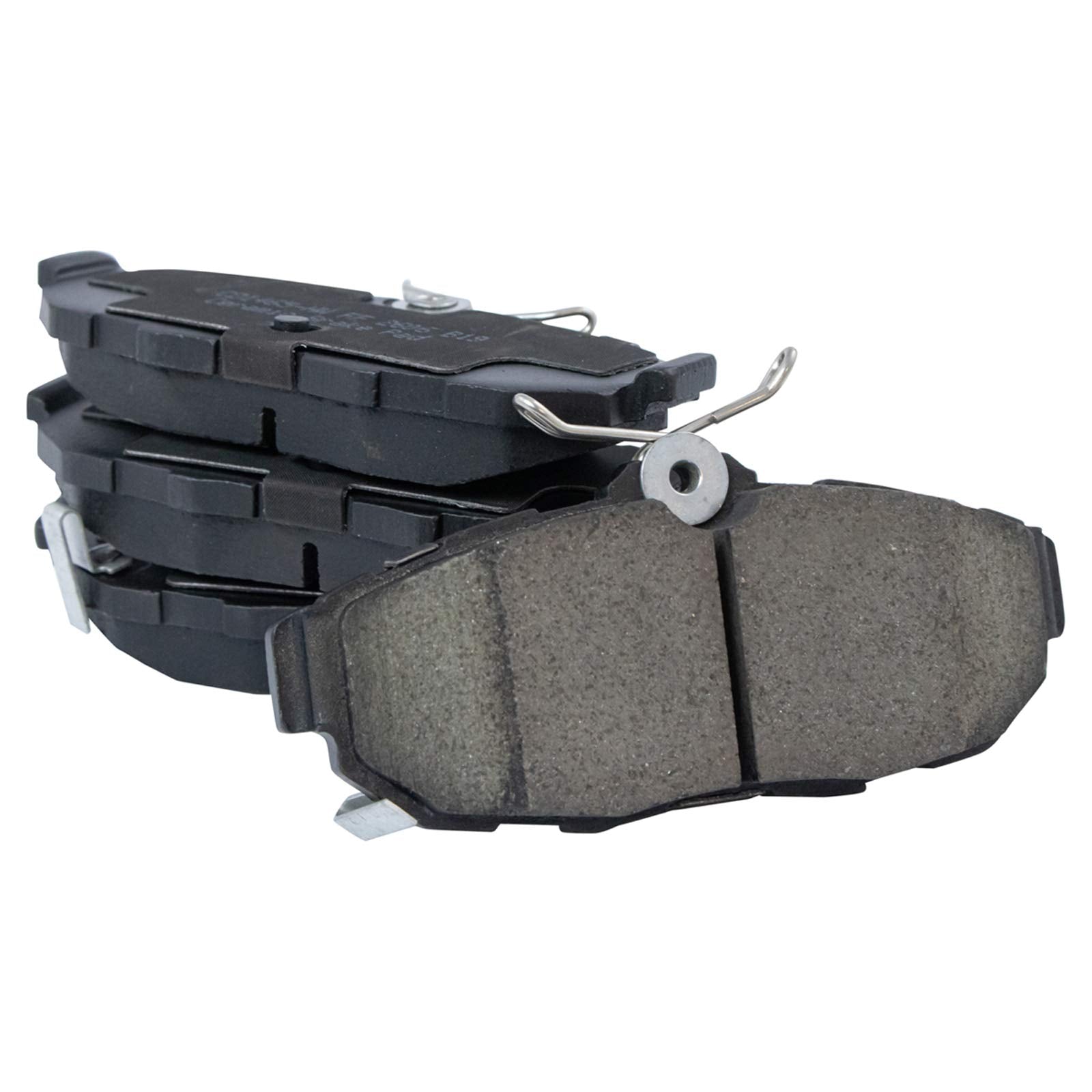 TRQ Rear Brake Pads Ceramic Compatible with 2011-2014 Ford Mustang