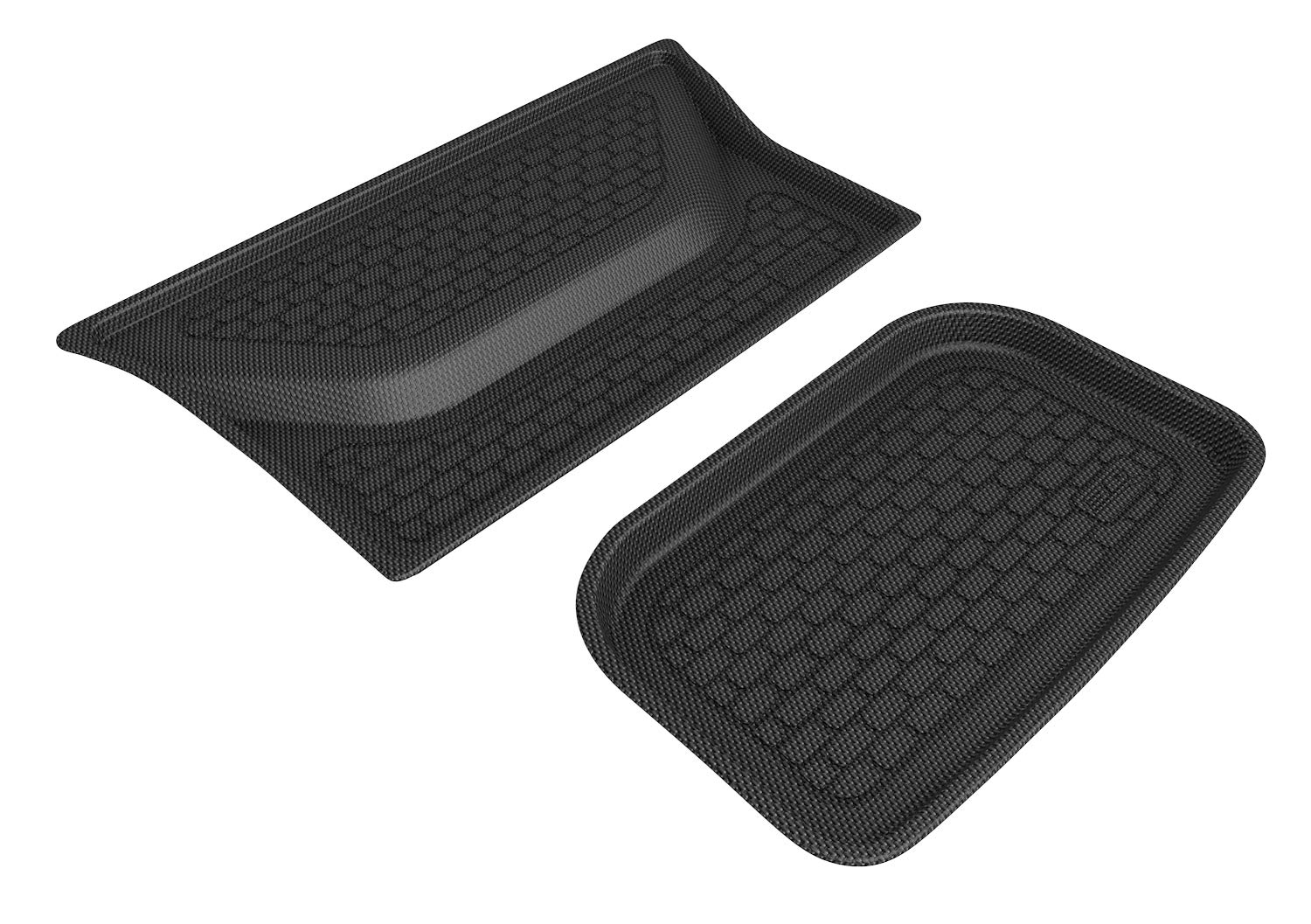 3D MAXpider Custom Fit Kagu Cargo Liner (Black) Compatible with Tesla Model Y 5Seat 20202026  Rear Lower Cargo Liner