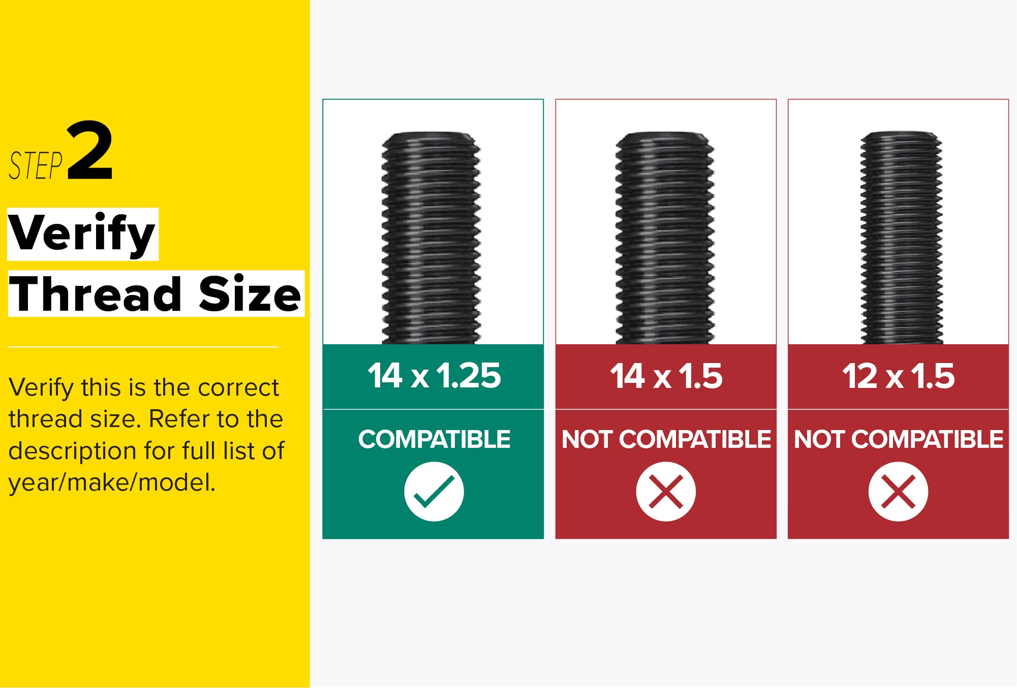 StanceMagic 20pcs Extended Black Lug Bolts 14x1.25, 48mm Steel Cone Seat, Compatible with BMW Models