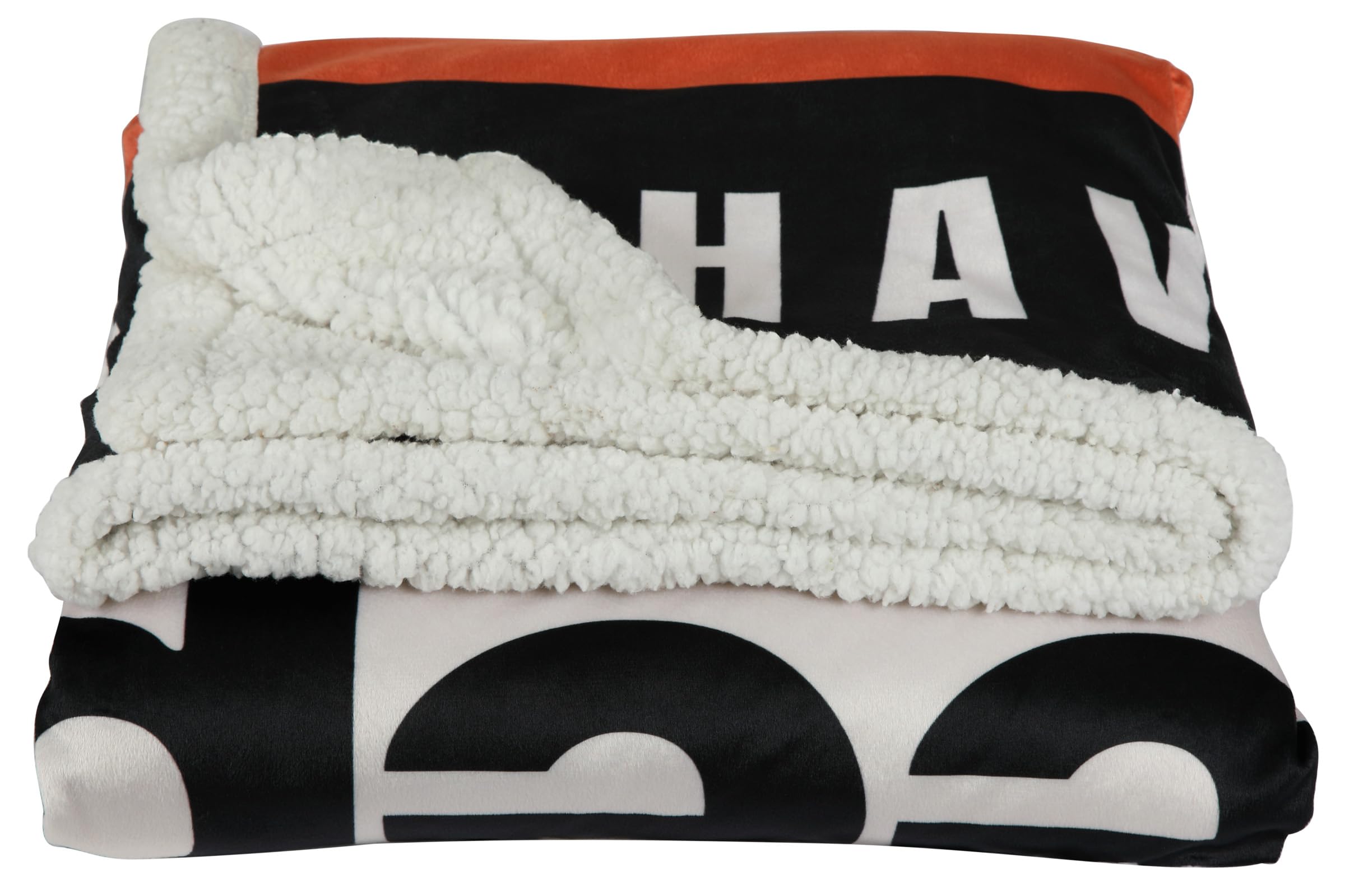 Jeep Sherpa Fleece Throw Blanket - Supersoft & Warm 50" x 60" - Multicolor - Jeep_Throw