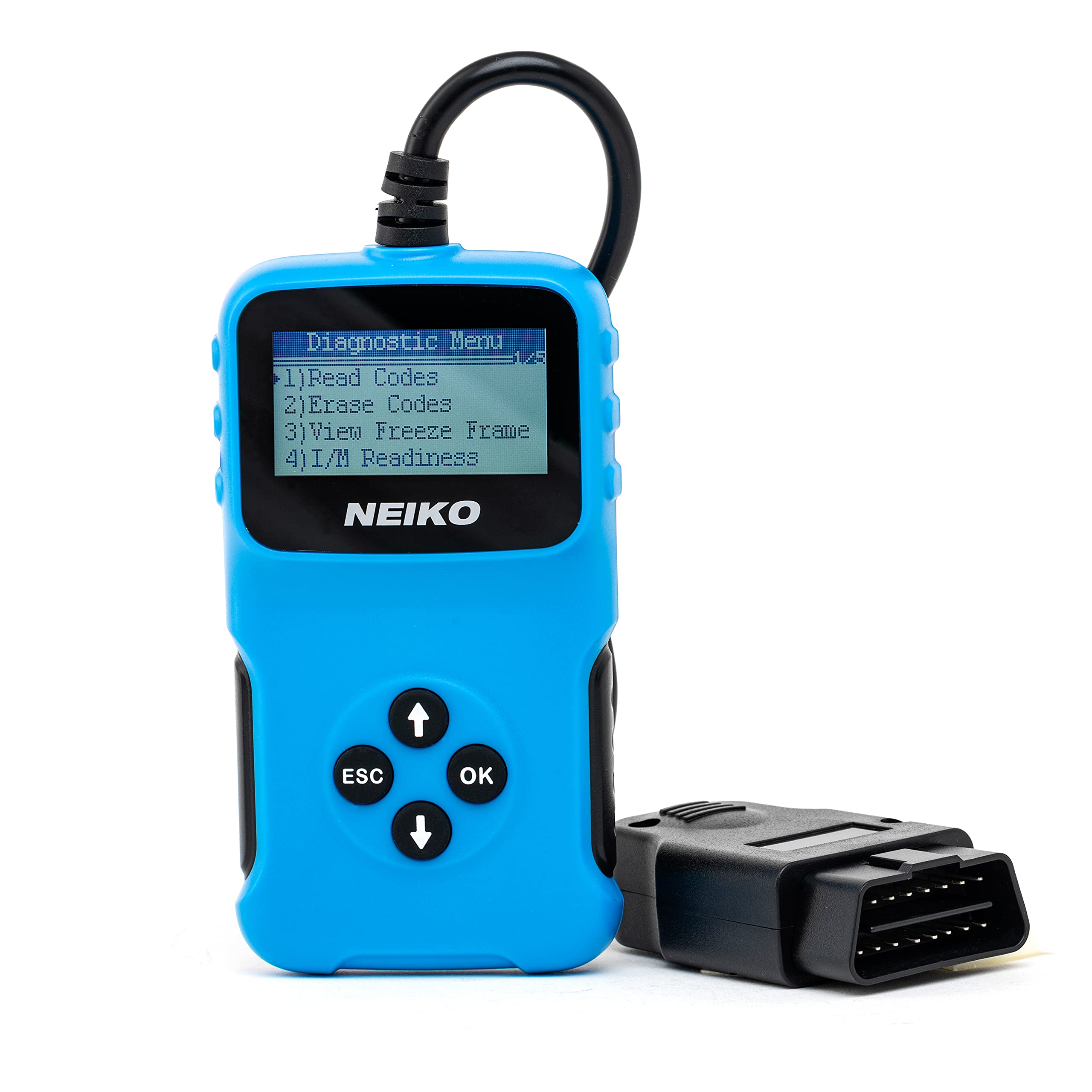NEIKO 40500A Car OBD2 Scanner, Car Scanner Code Decoder, Reader & Eraser Automotive Check Engine Light Diagnostic Read & Clear E