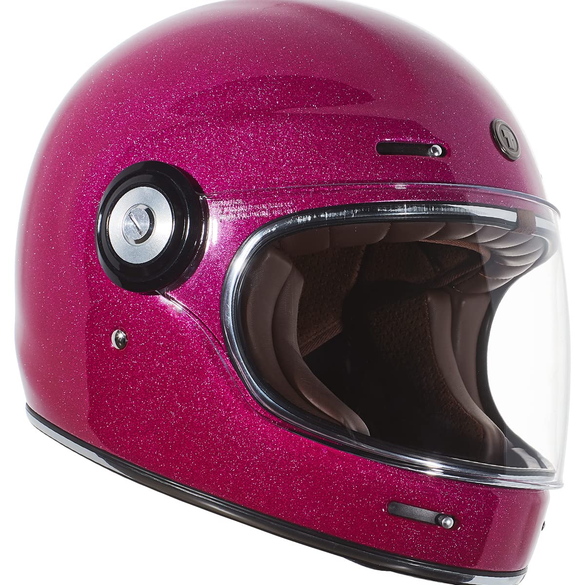 TORC T1 Full Face Motorcycle Helmet - Bubblegum Mega Flake, 3X-Large, Fiberglass, Model T133:27