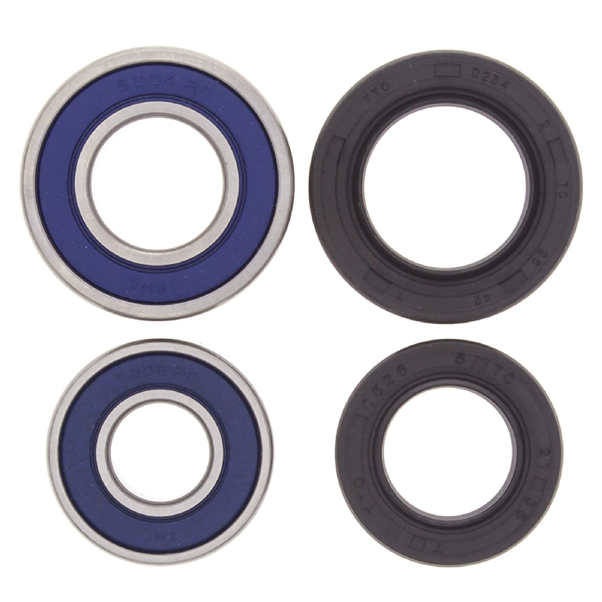 All Balls Racing 25-1044 Wheel Bearing Kit Compatible With/Replacement For Yamaha Yfb250 Timberwolf 1995-1998, Yfm 250 Raptor 20