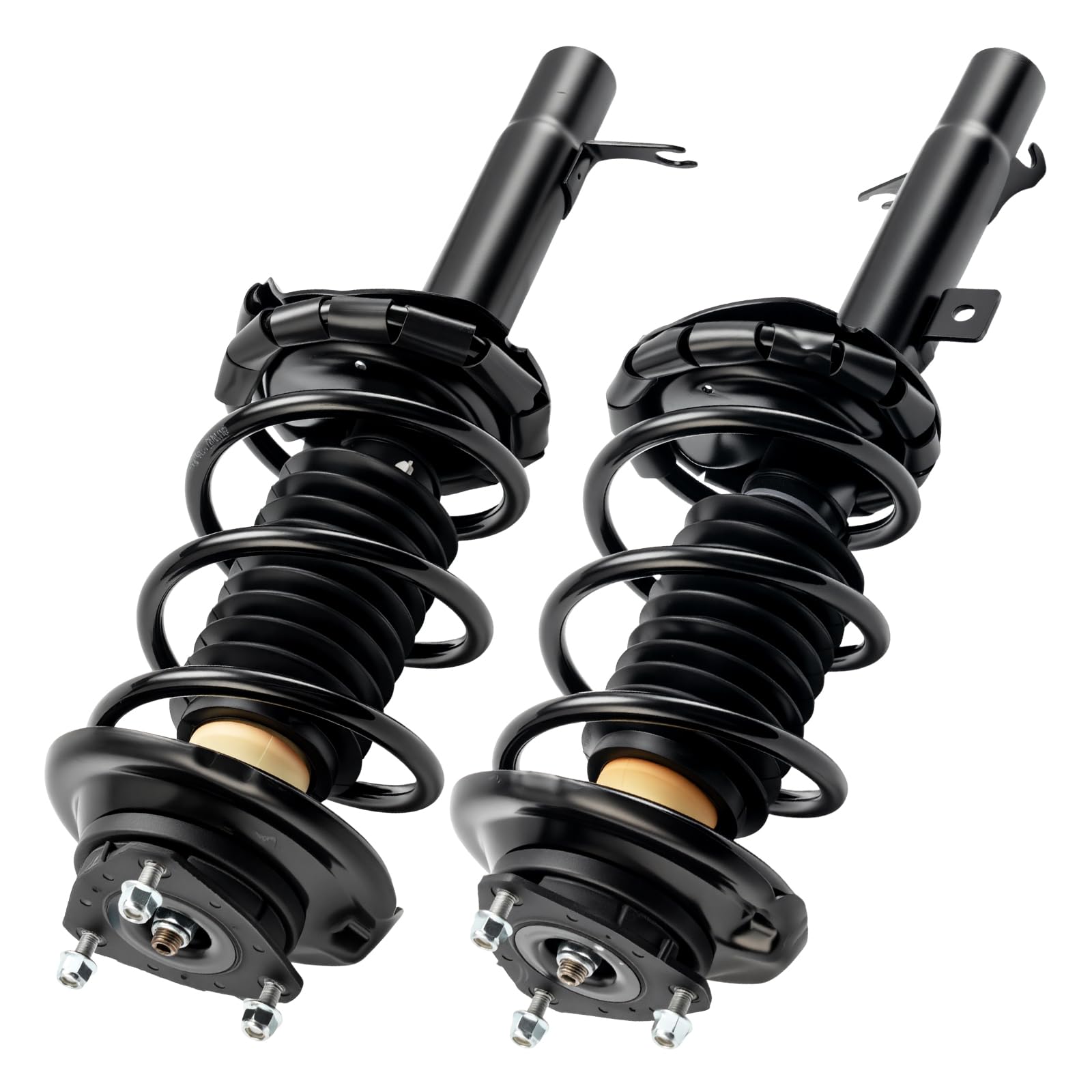 KAX Front Complete Struts Compatible with 2000-2001, 2005 Ford Focus 2002-2004 Ford Focus 2.0L 2003-2004 Ford Focus 2.3L,Shocks 